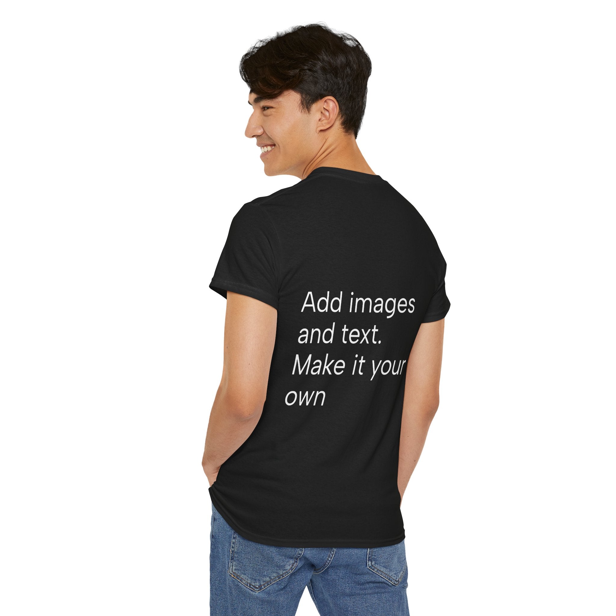 Customizable T‑Shirt – "Upload Your Designs and Watch Them Come to Life"