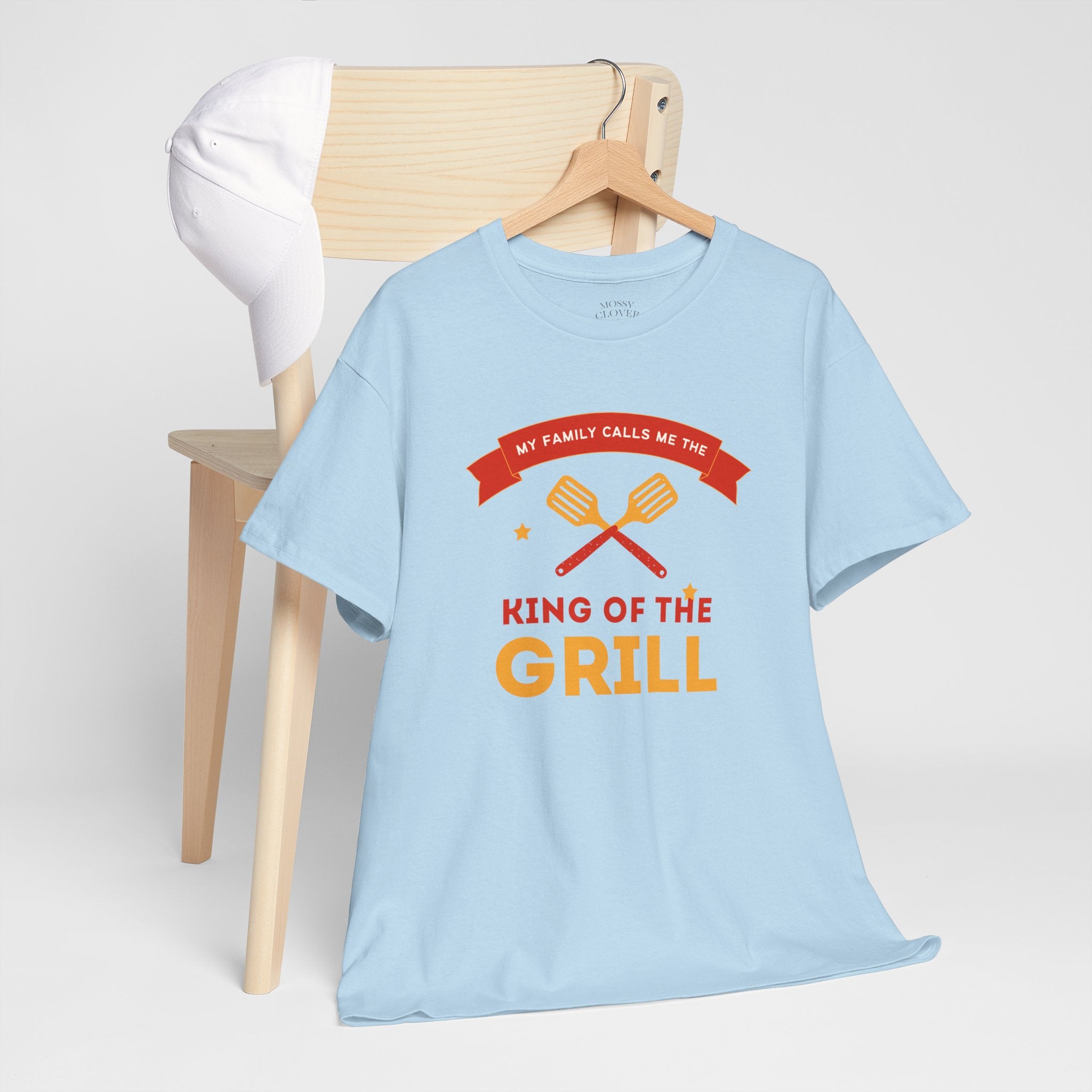 King of the Grill T-Shirt — My Family Calls Me The King of the Grill BBQ Tee
