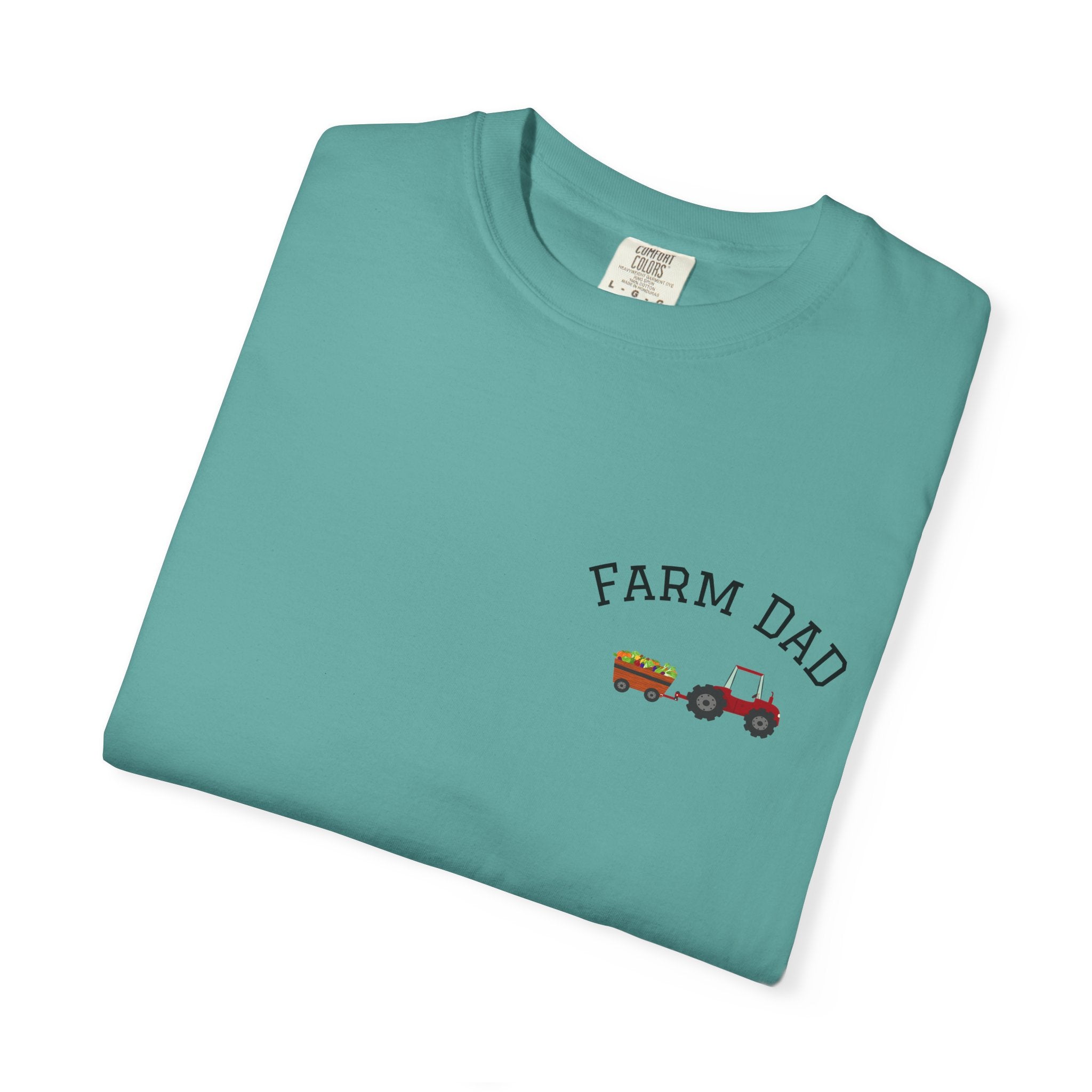Farmer Dad T-Shirt — Rustic Farm Animals Graphic Tee
