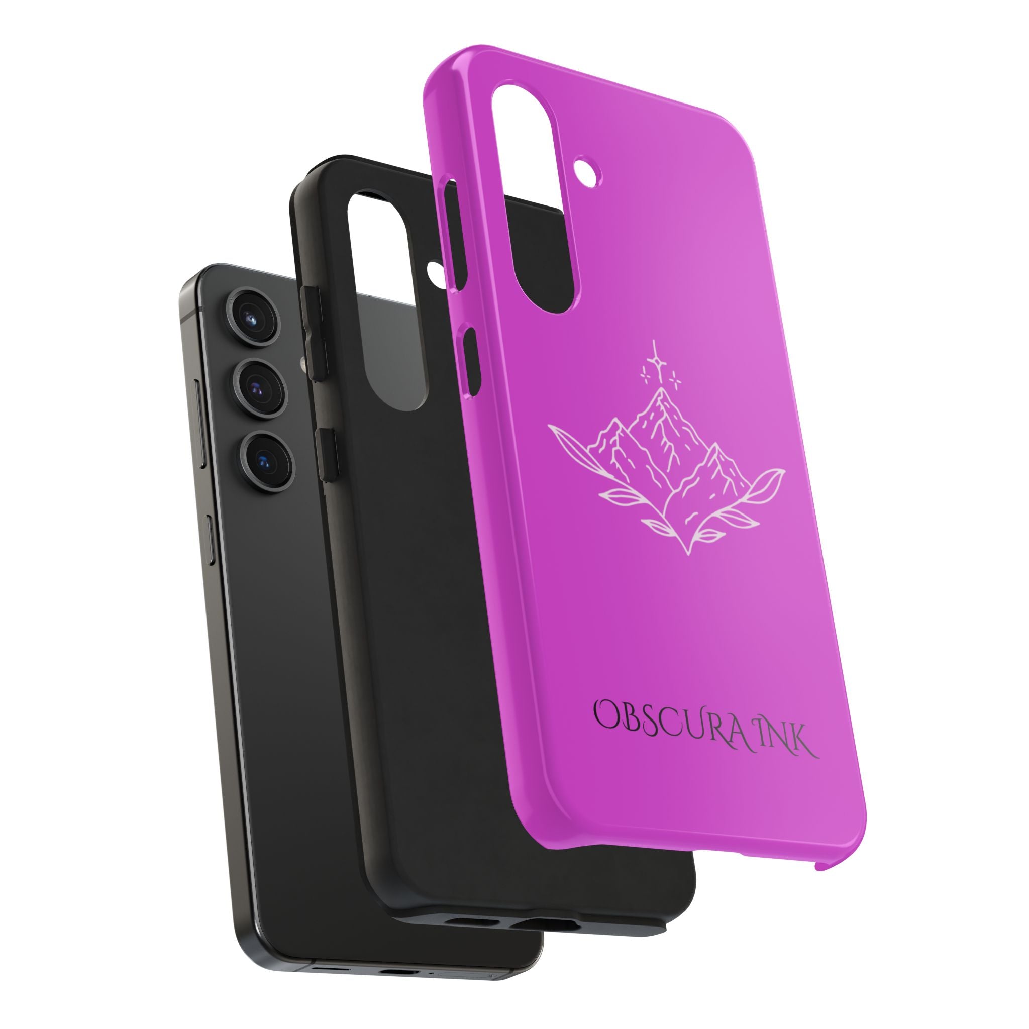 Tough Phone Case — Obscura Ink Shield Design