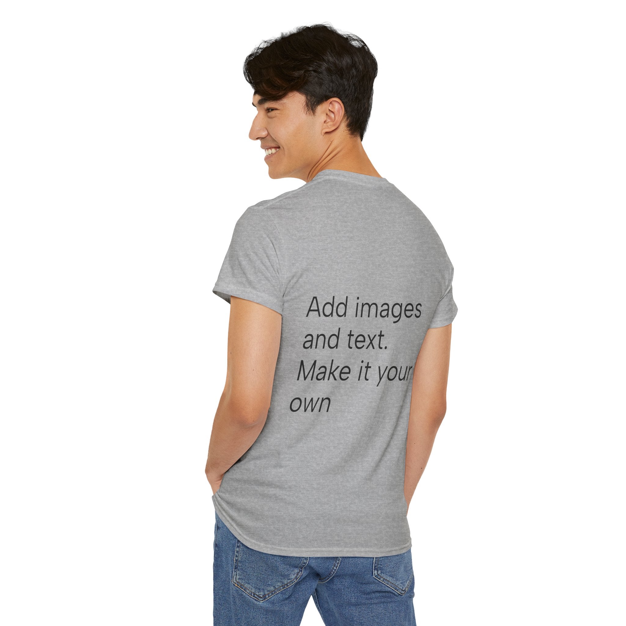 Customizable T‑Shirt – "Upload Your Designs and Watch Them Come to Life"