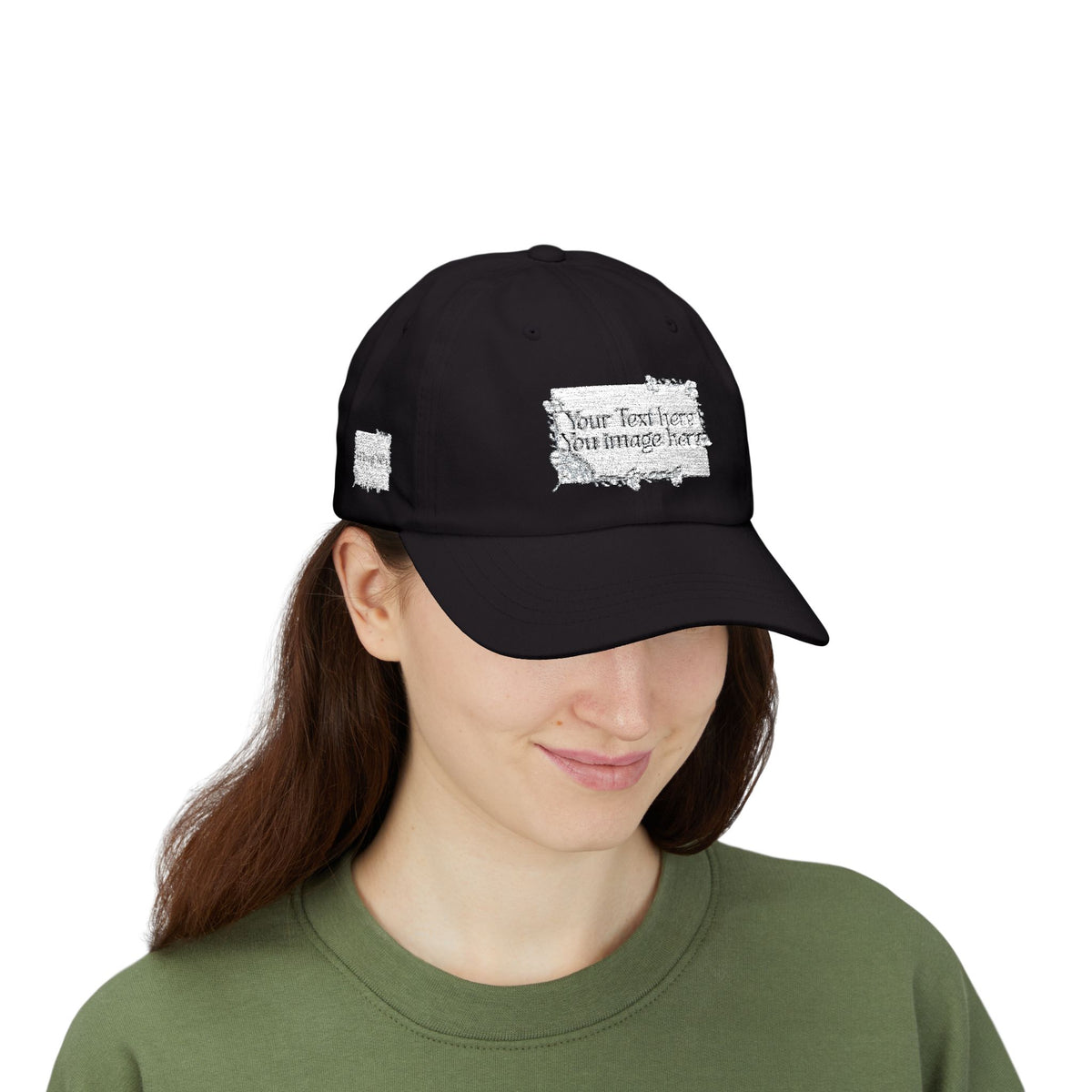Minimal 'Print it your way' Embroidered Hat