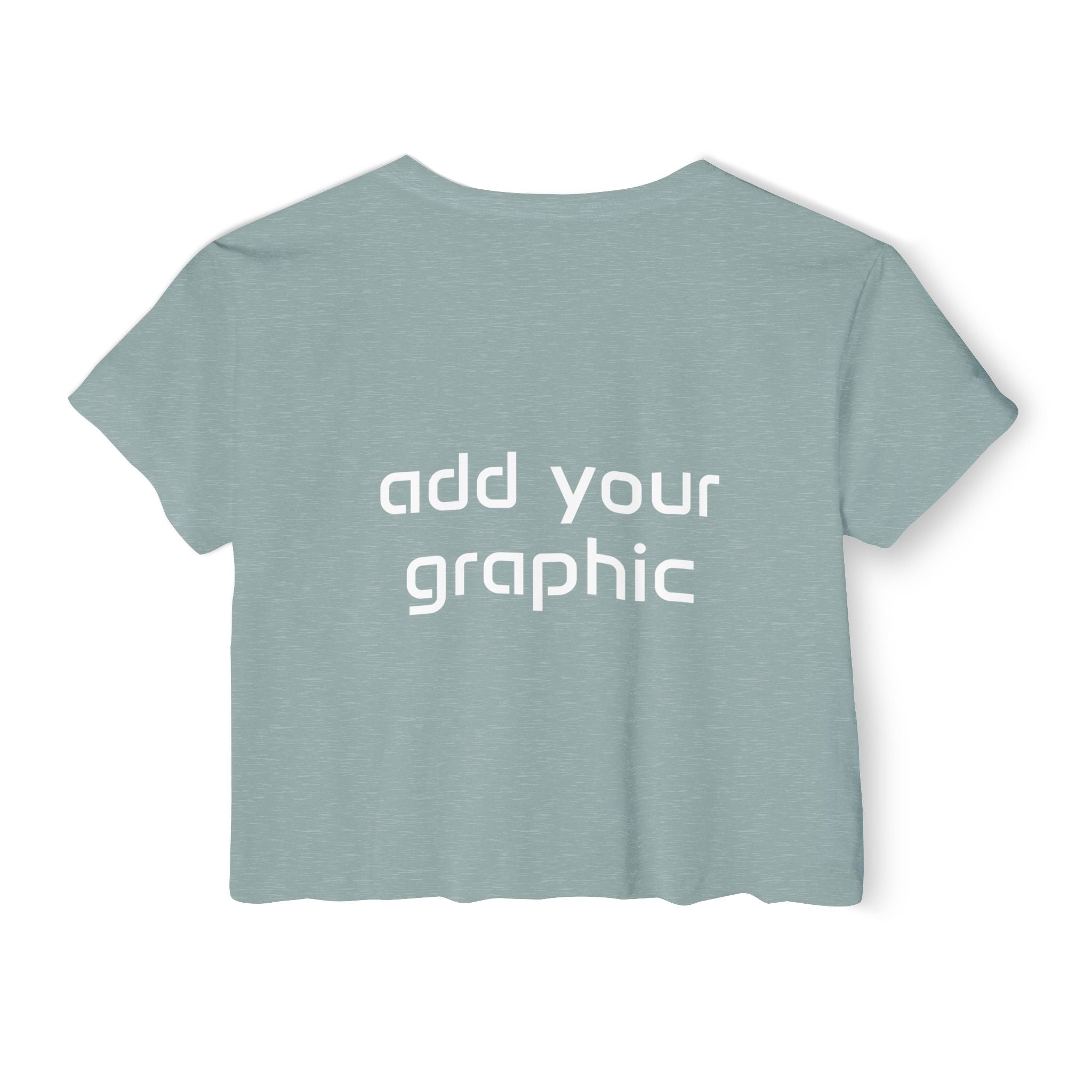 Women's Festival Crop Top — Customizable Graphic Crop Tee
