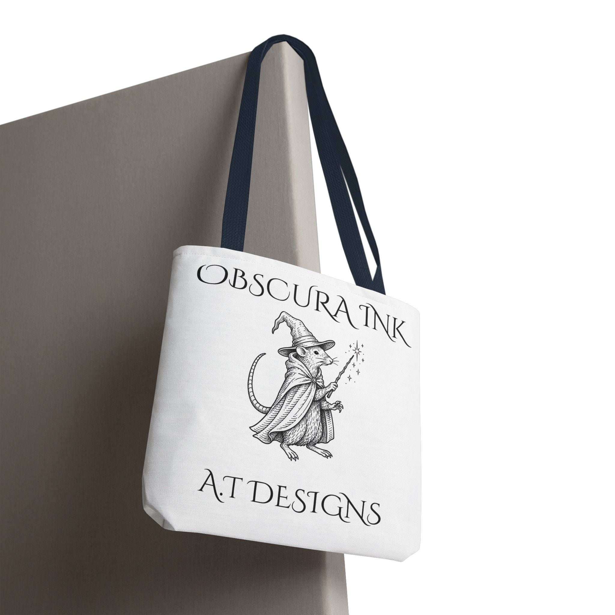 Obscura Ink Compass Tote Bag — Gothic Star Logo Canvas Tote