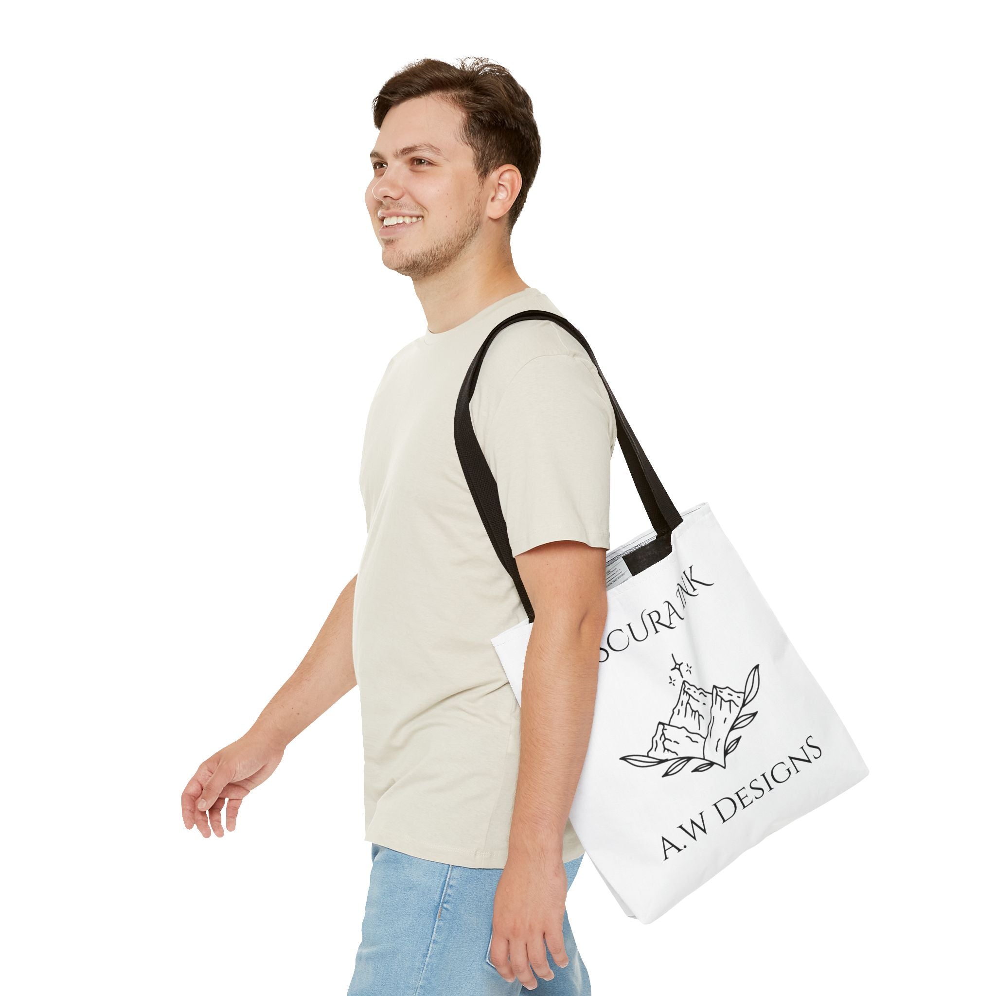 Obscura Ink Compass Tote Bag — Gothic Star Logo Canvas Tote