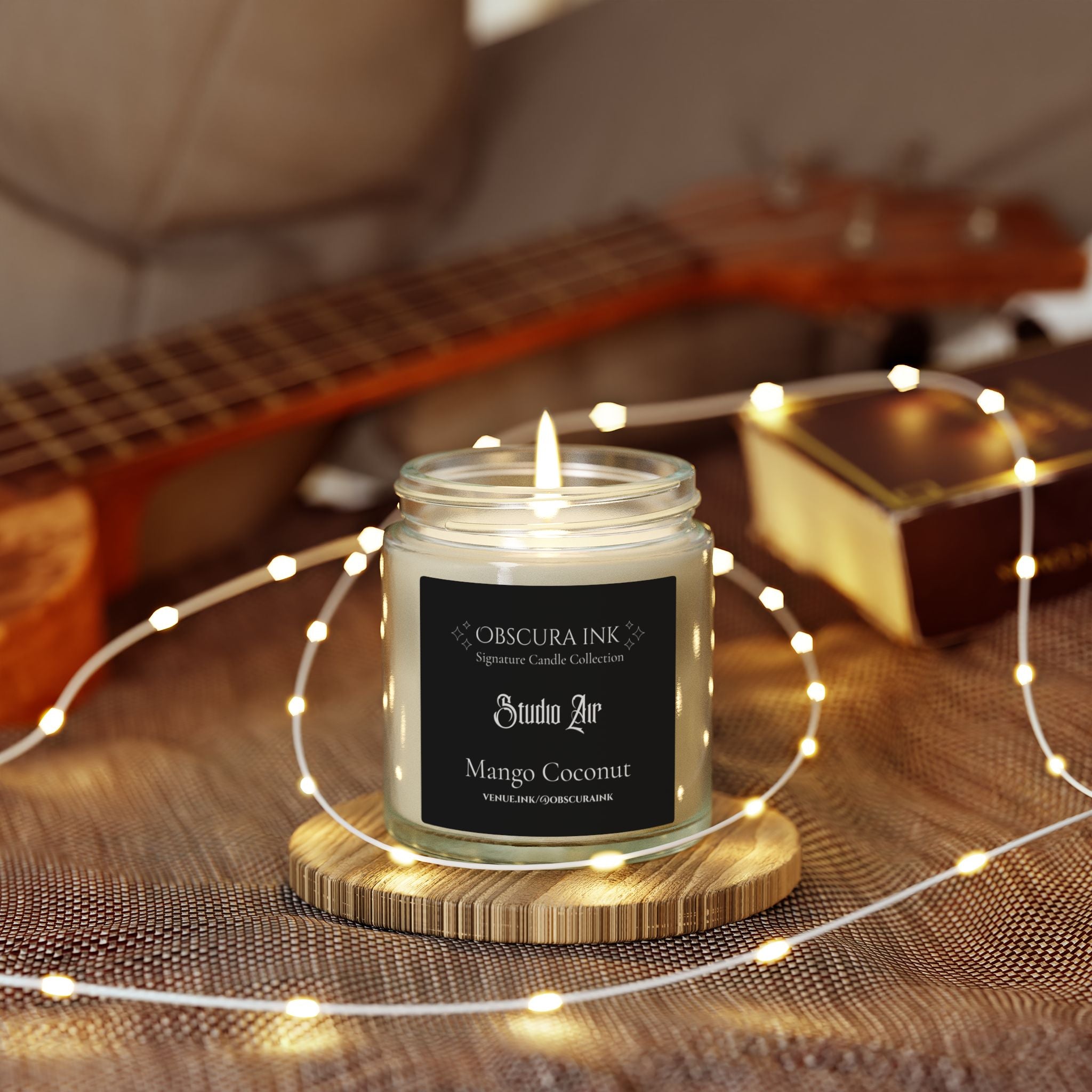 Obscura Ink Candle — Studio Air — Mango Coconut