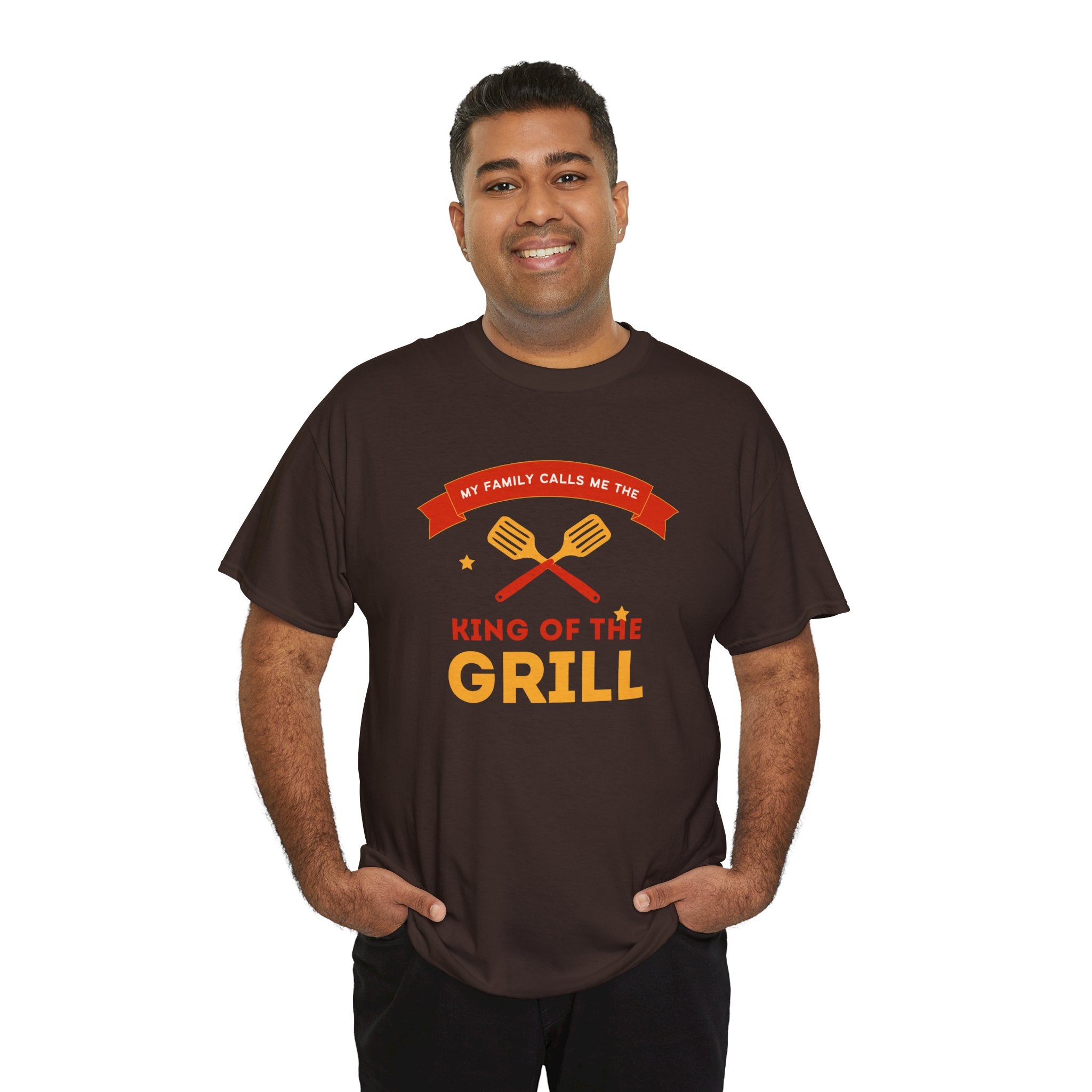 King of the Grill T-Shirt — My Family Calls Me The King of the Grill BBQ Tee