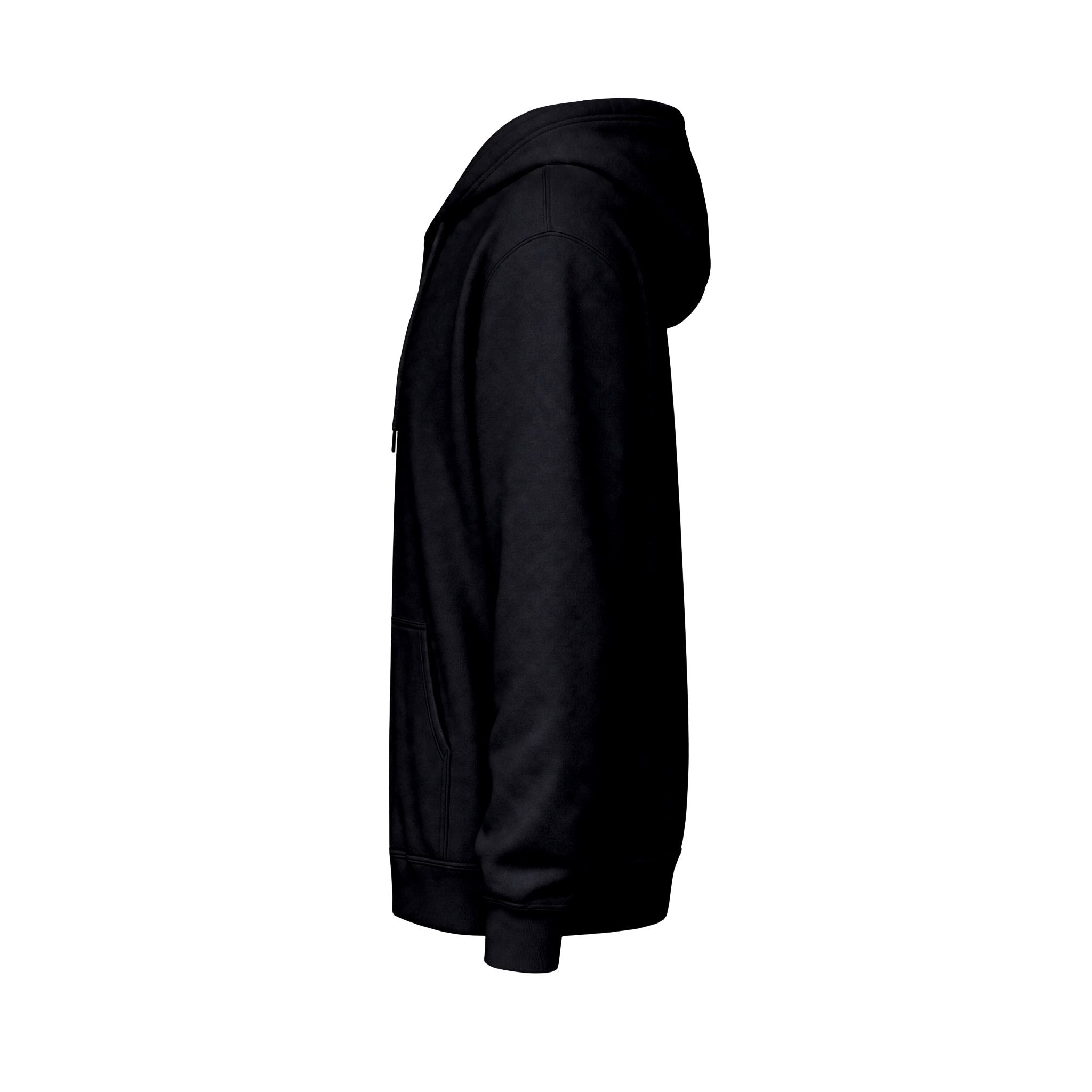 Minimalist Smiley Face  Hoodie — Small Chest Graphic