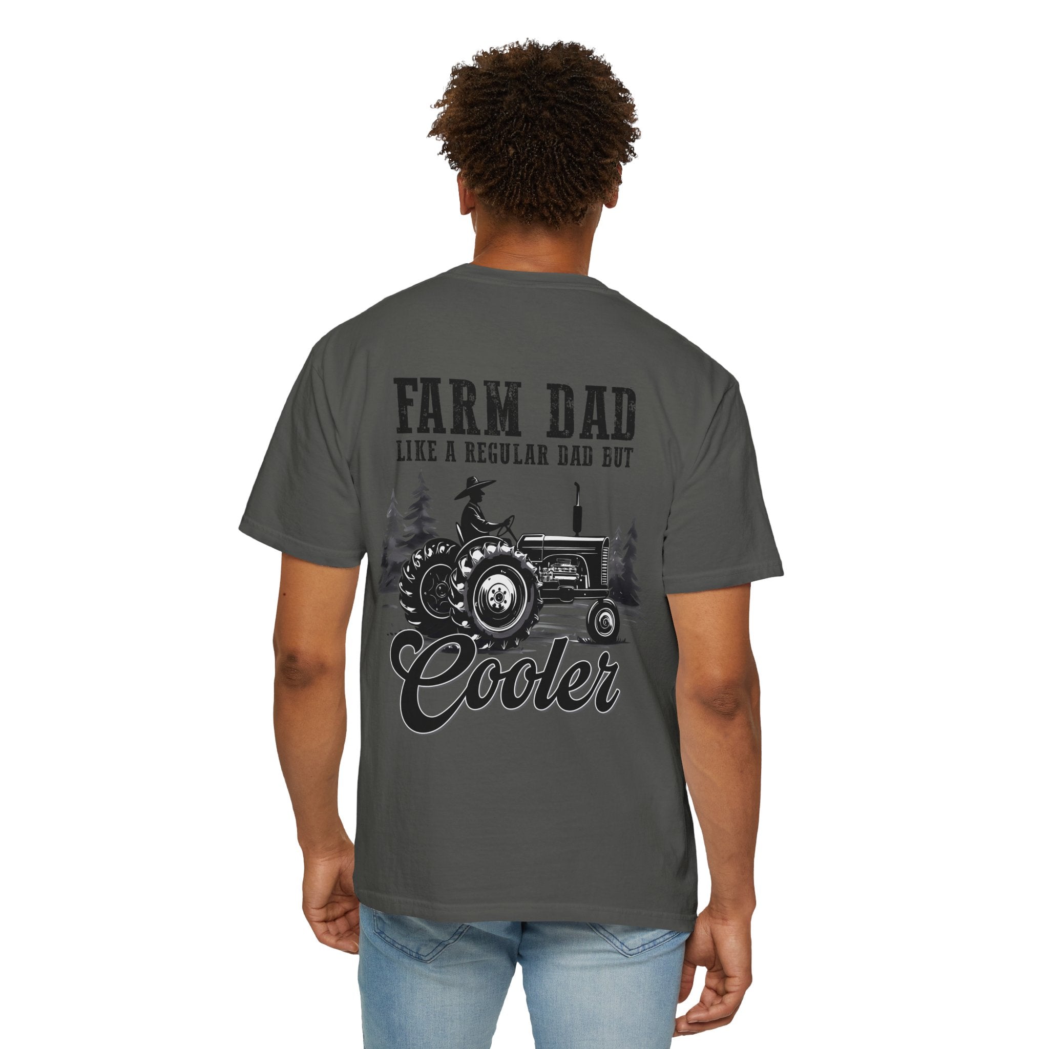 Farmer Dad T-Shirt — Rustic Farm Animals Graphic Tee