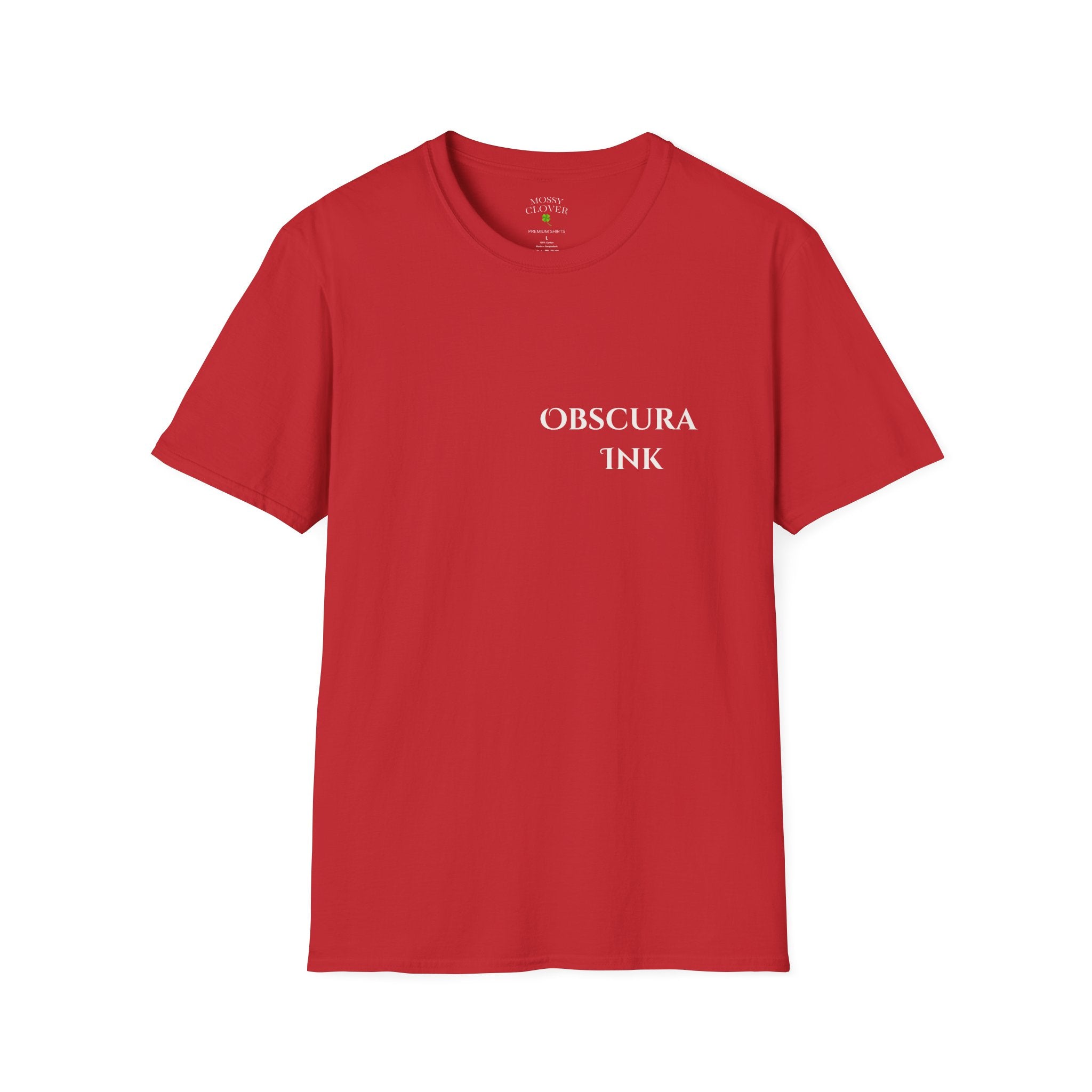 Moon logo ~ Obscura Ink Signature Tee ~ Back