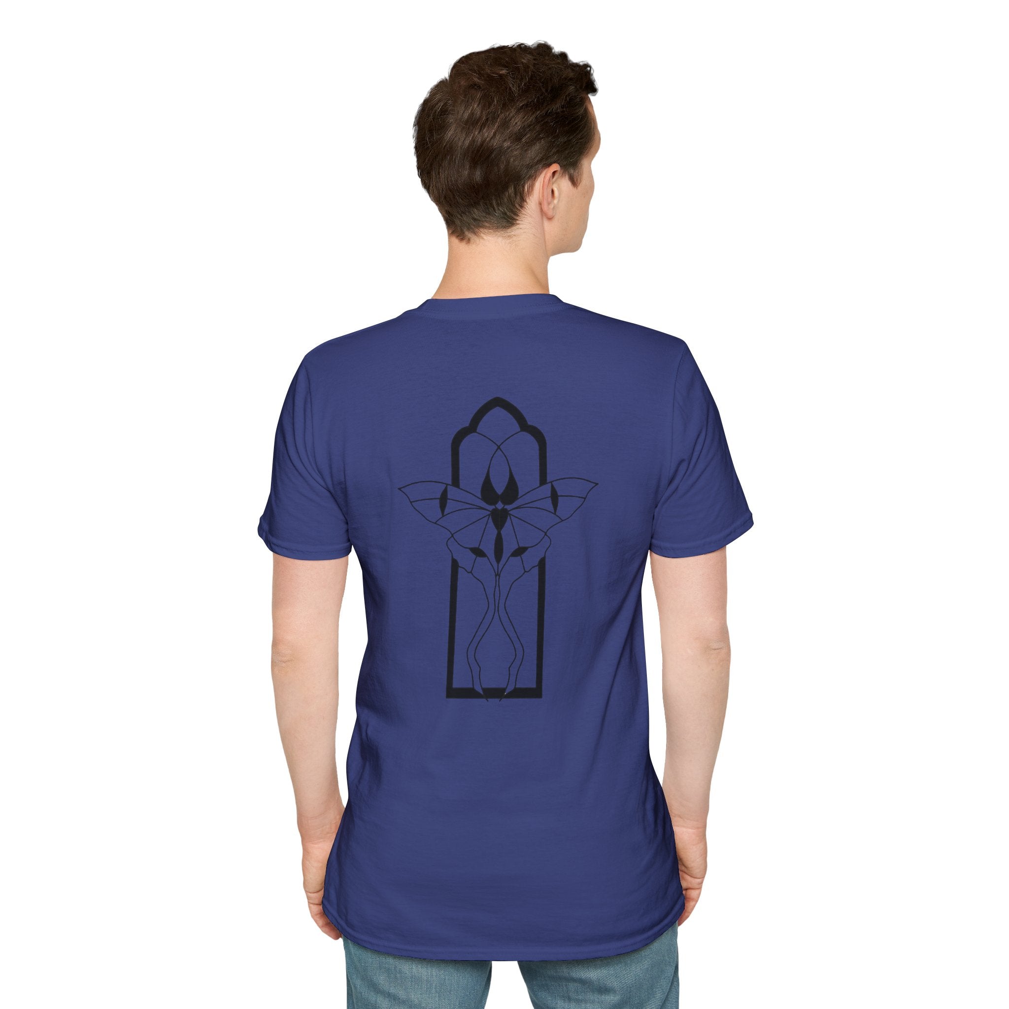 Graphic Tee —AT design 3 ~ Stained Glass Moth