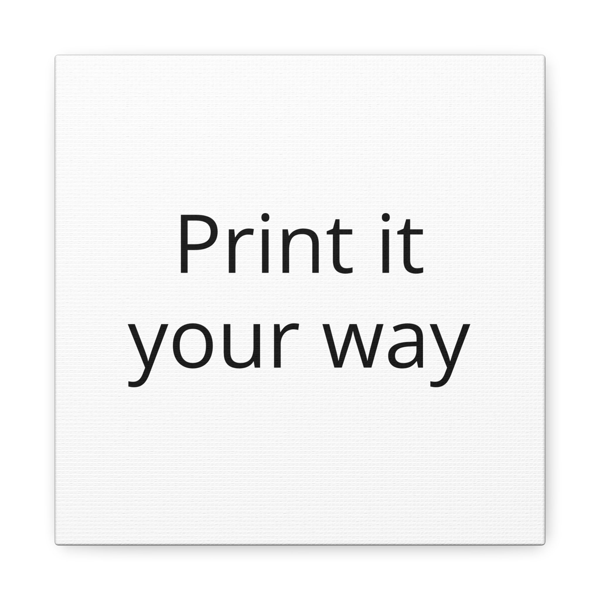 Matte Canvas, Stretched, 1.25"