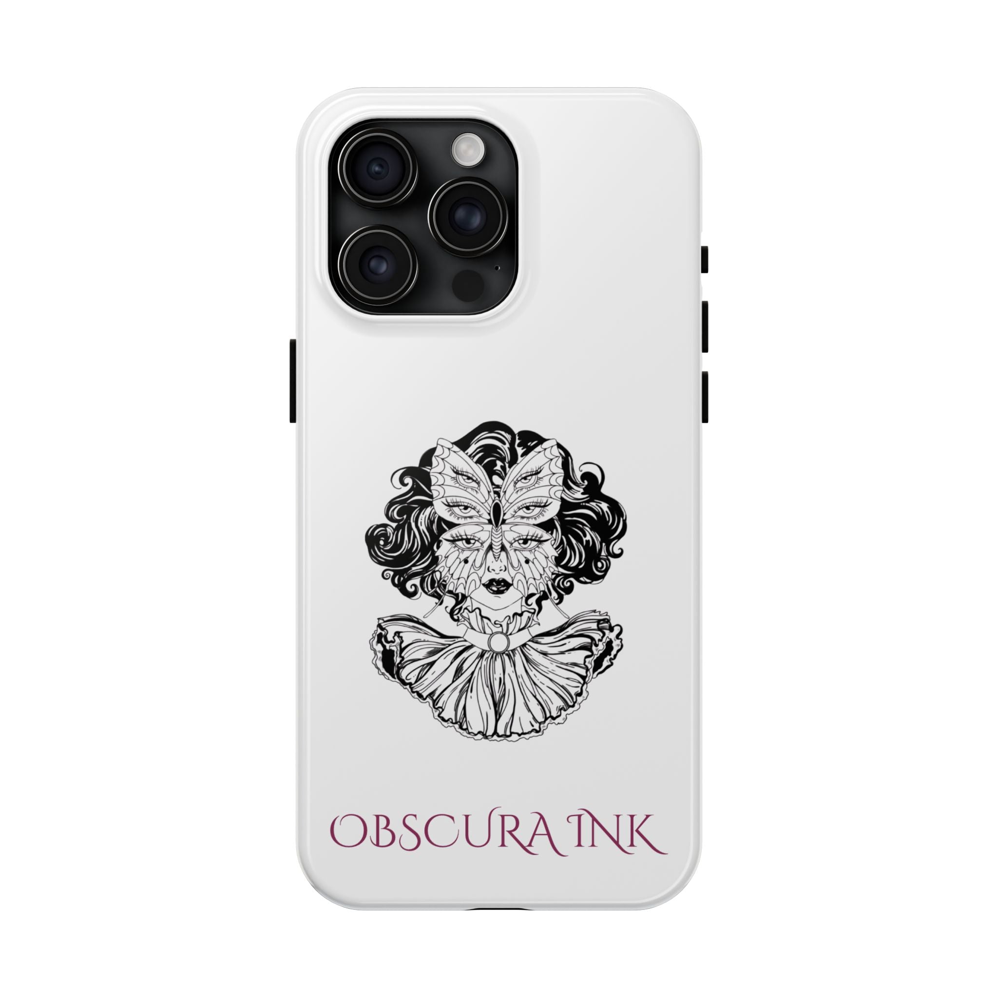Tough Phone Case — Obscura Ink Shield Design