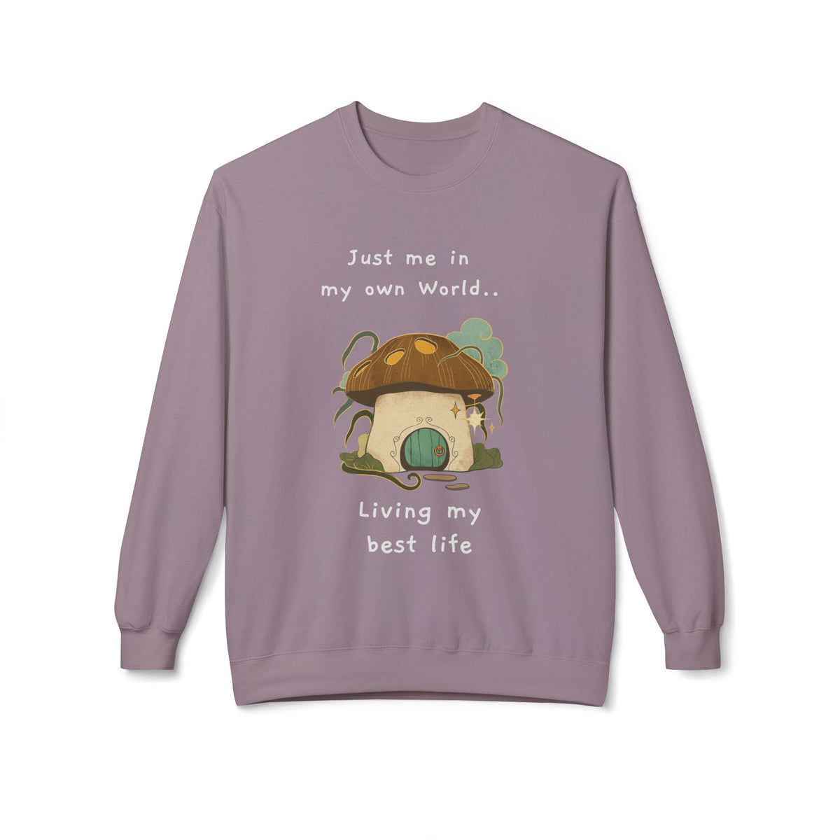 Cozy Mushroom House Sweatshirt — Crewneck
