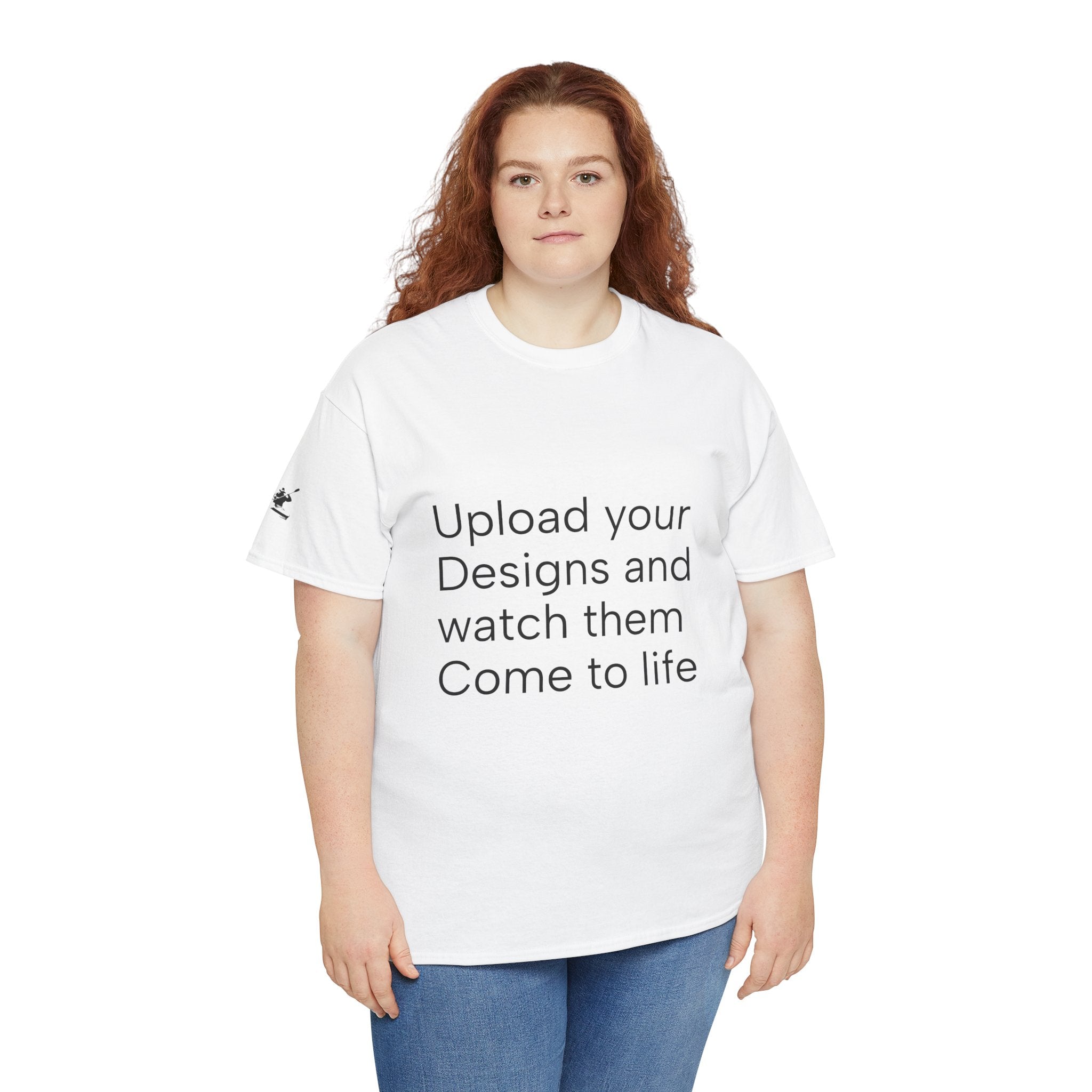 Customizable T‑Shirt – "Upload Your Designs and Watch Them Come to Life"