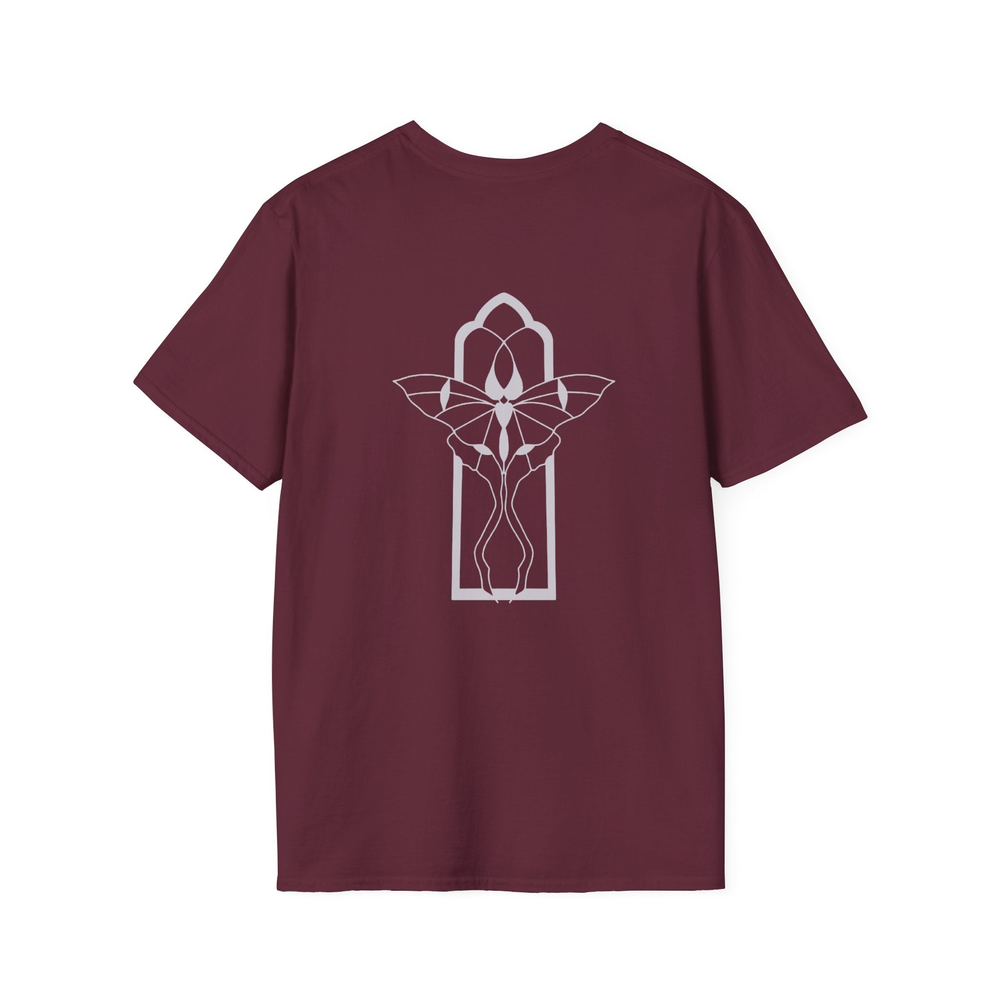 Graphic Tee —AT design 3 ~ Stained Glass Moth