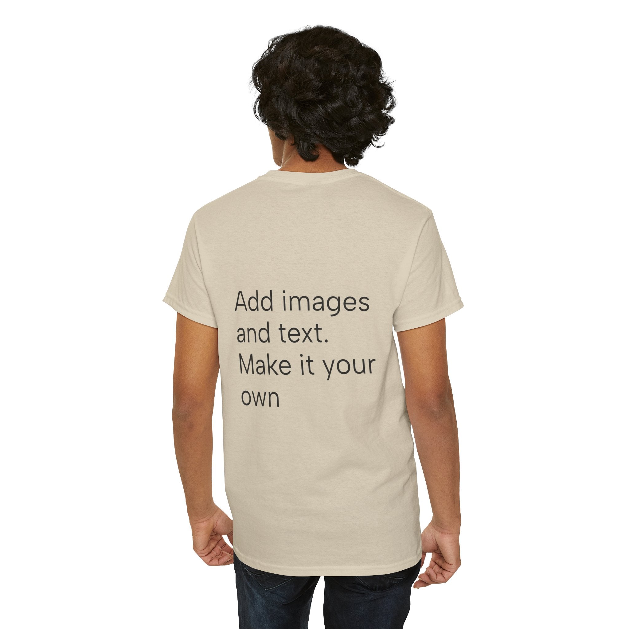 Customizable T‑Shirt – "Upload Your Designs and Watch Them Come to Life"