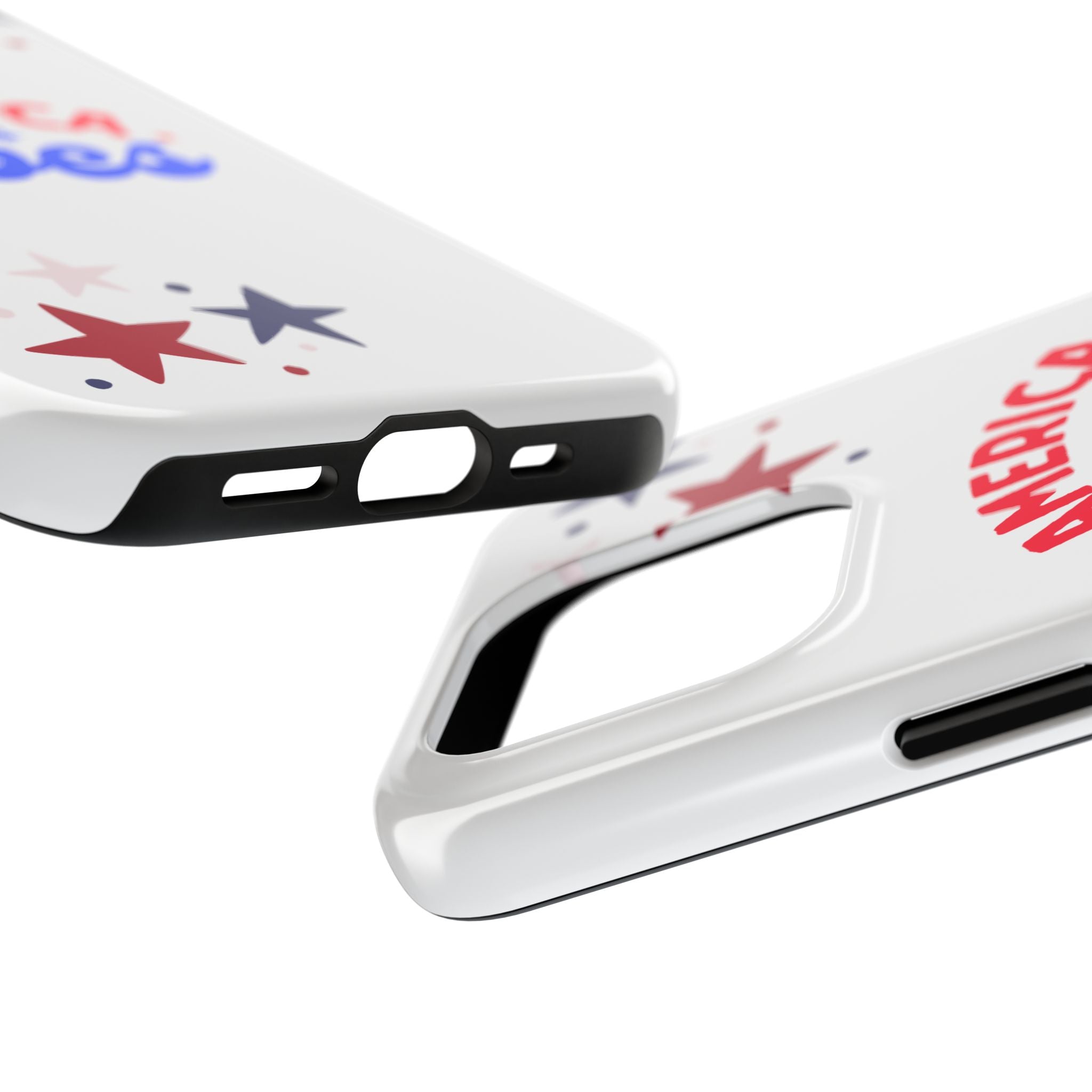 America Vibes Tough Phone Case — Patriotic Red White Blue Stars iPhone Case