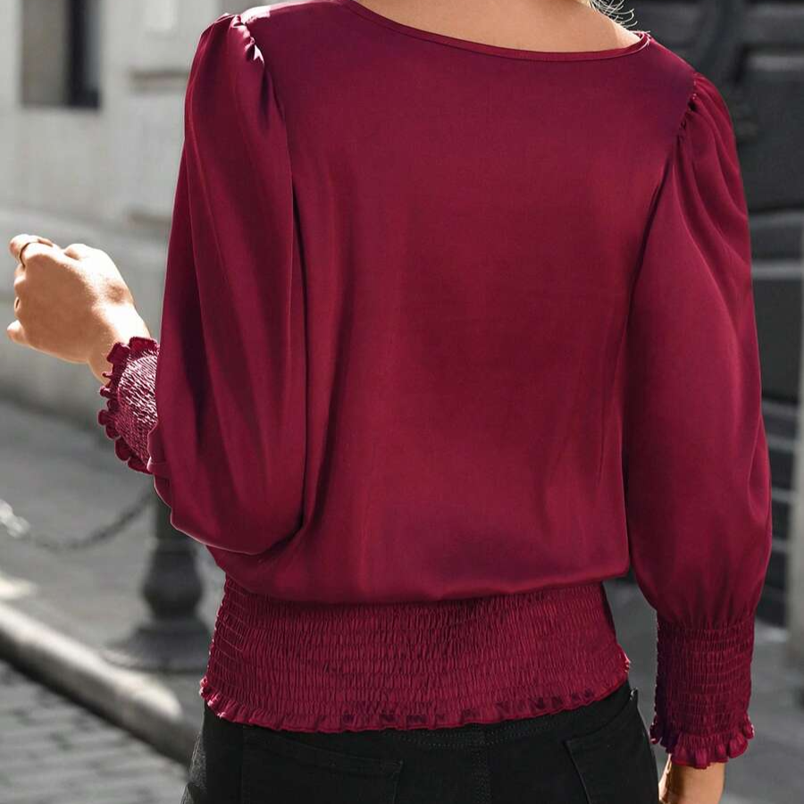 The Willow Gathered Blouse for Women