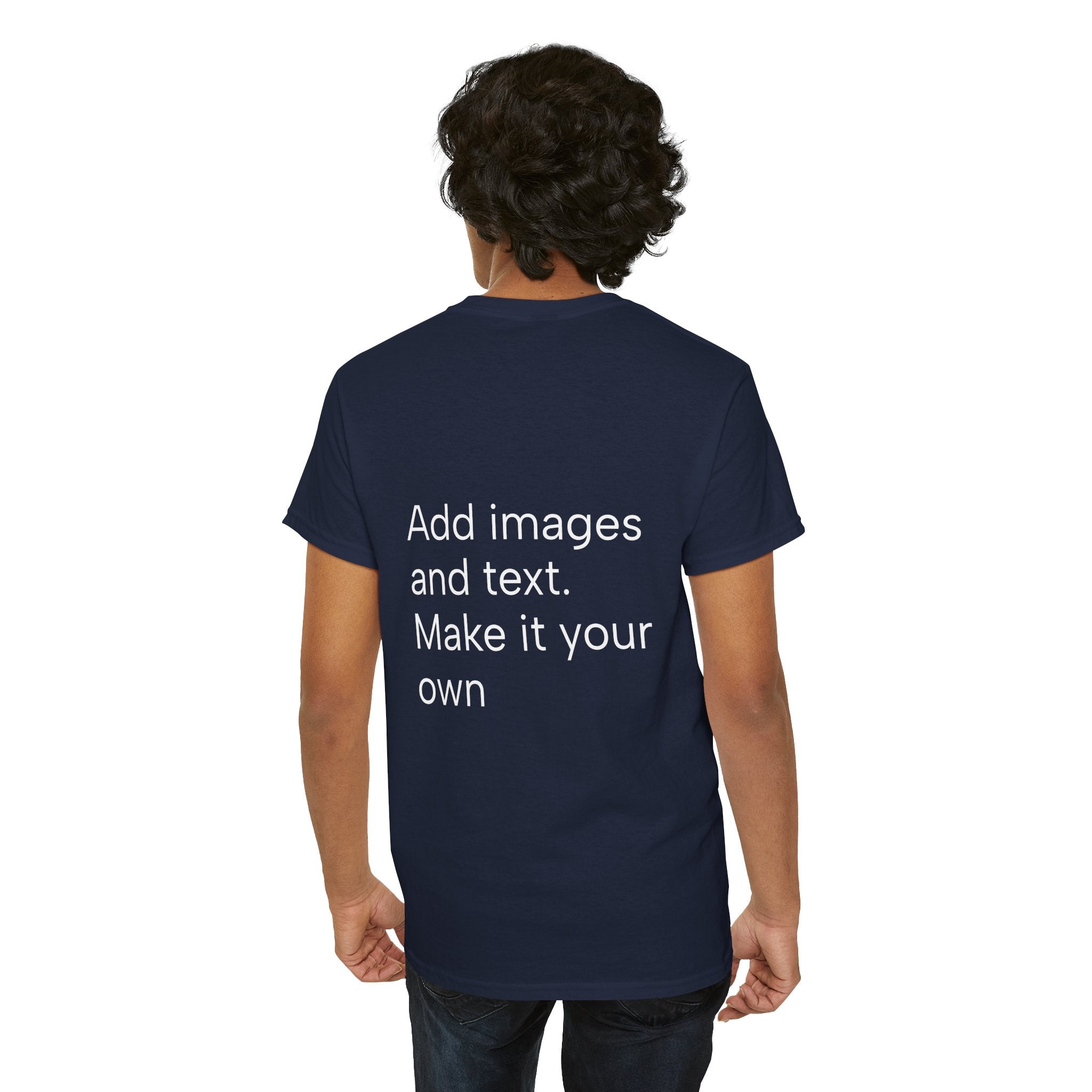Customizable T‑Shirt – "Upload Your Designs and Watch Them Come to Life"