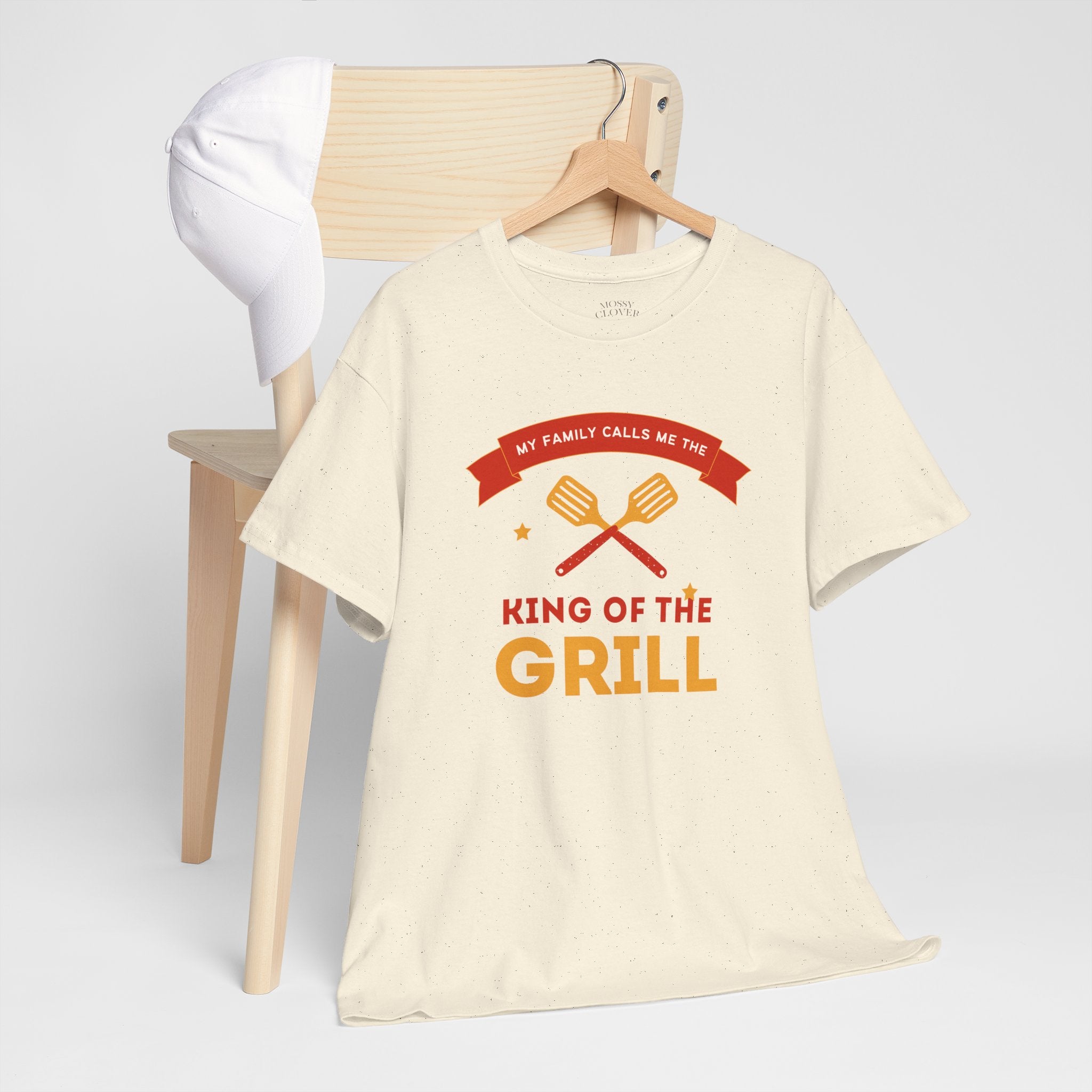 King of the Grill T-Shirt — My Family Calls Me The King of the Grill BBQ Tee