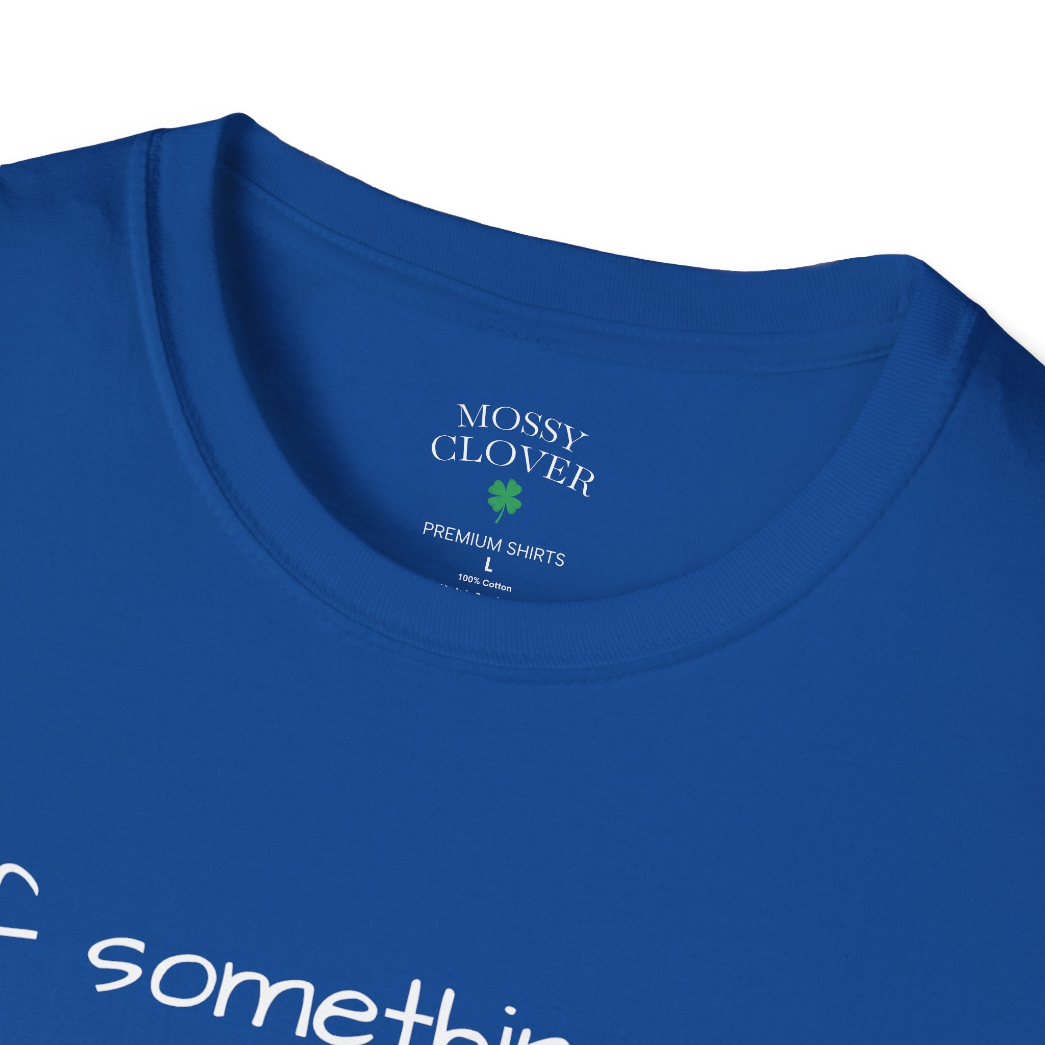 Funny Personalized T-Shirt — “If something goes wrong, blame [Your Name]”