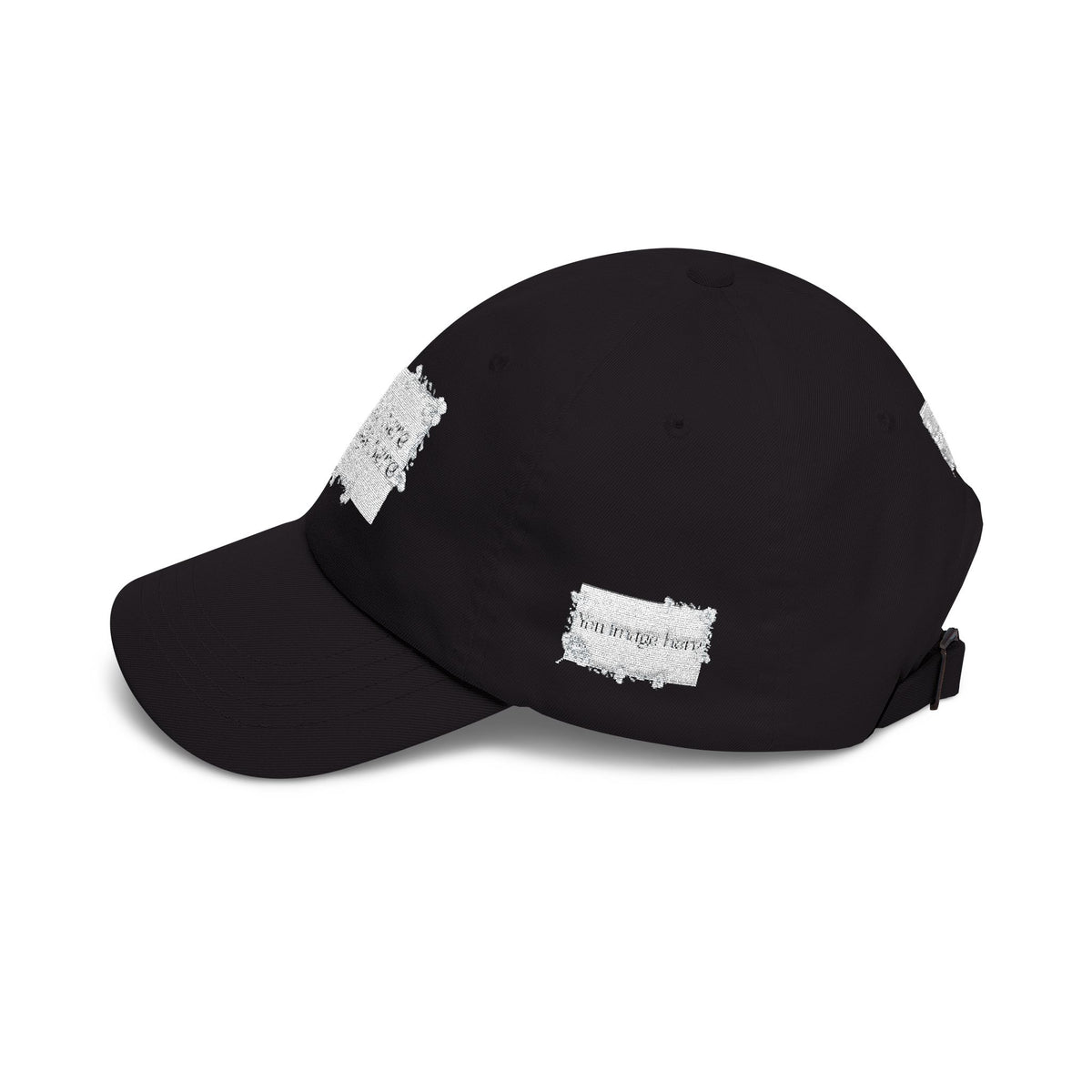 Minimal 'Print it your way' Embroidered Hat