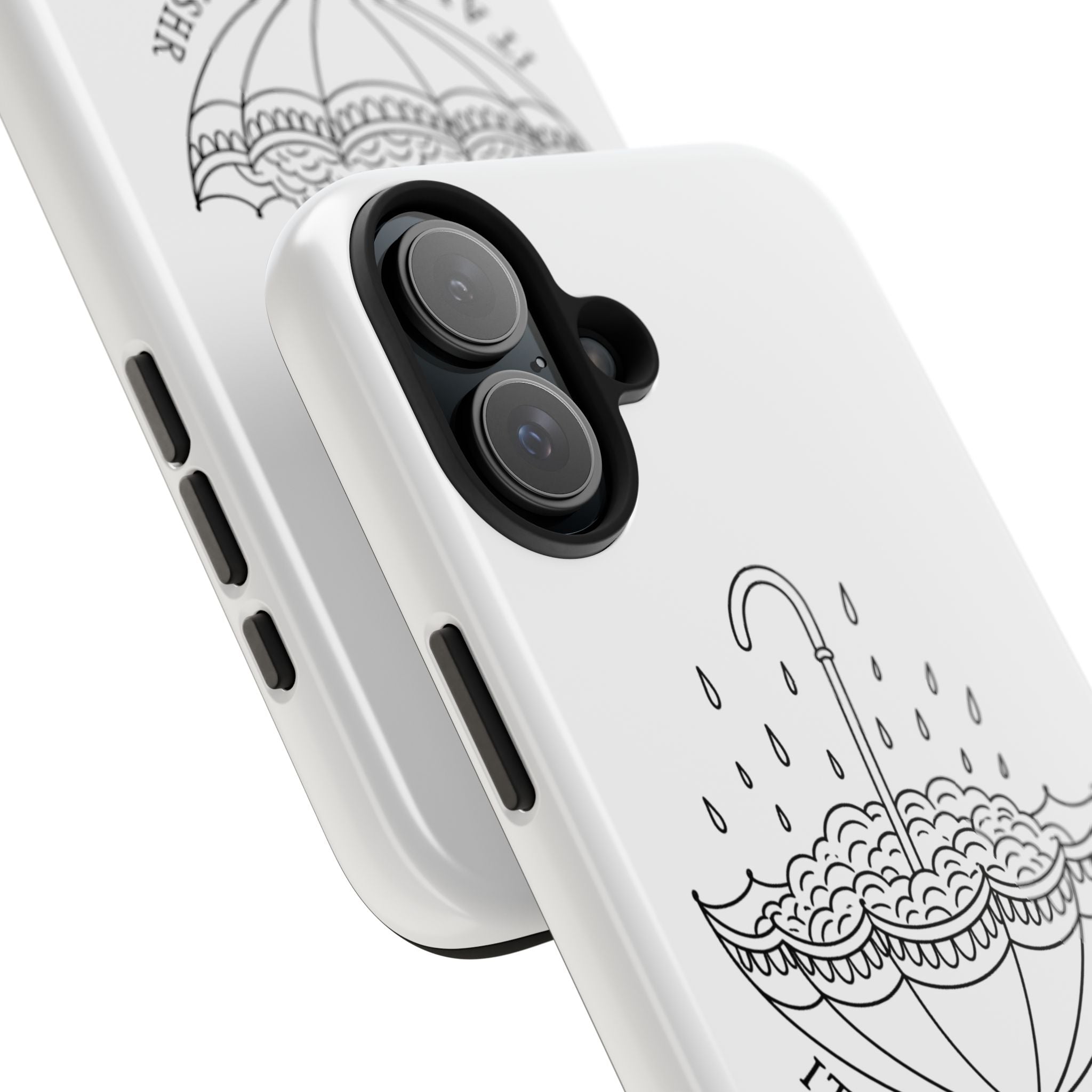 Tough Phone Case — Obscura Ink Shield Design