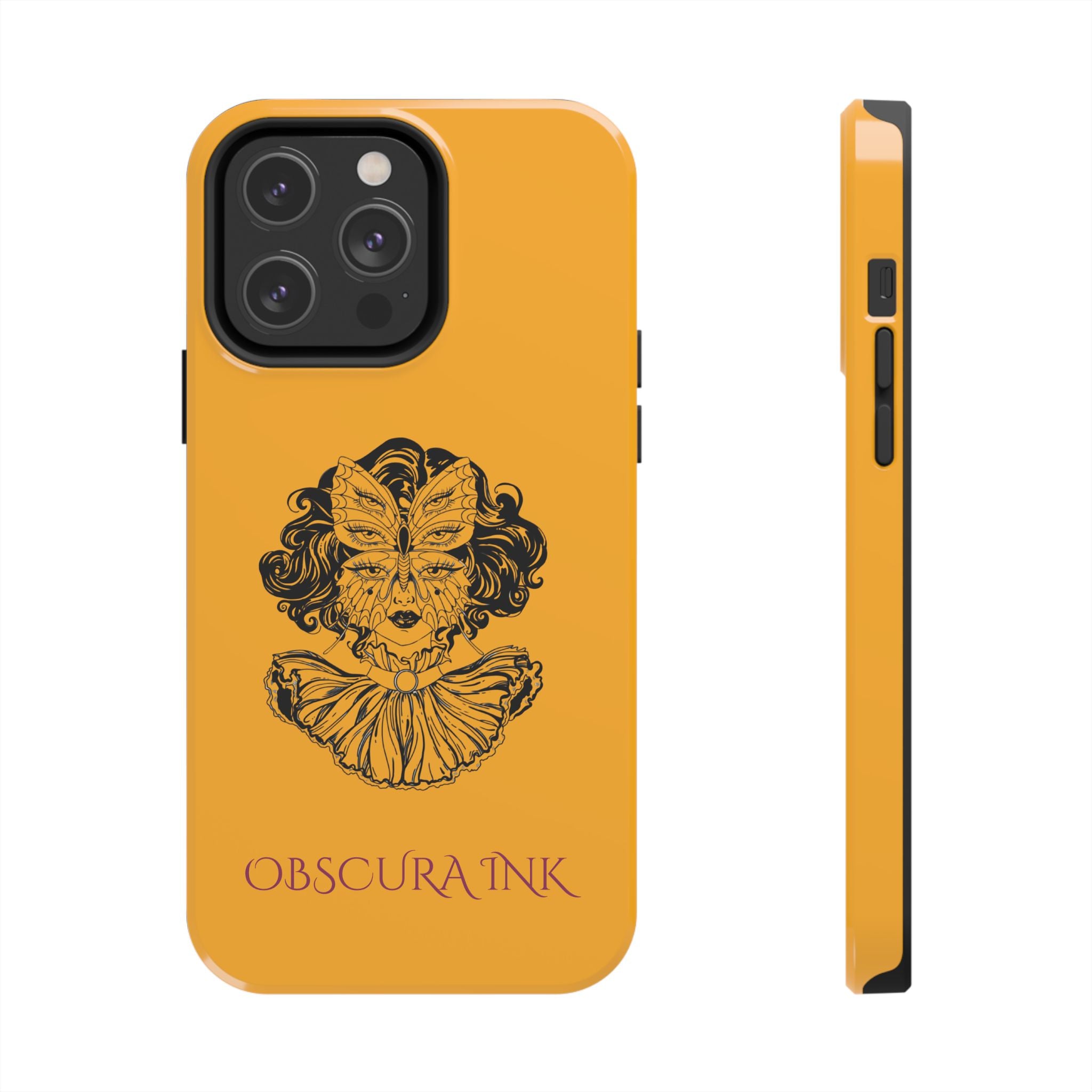 Tough Phone Case — Obscura Ink Shield Design