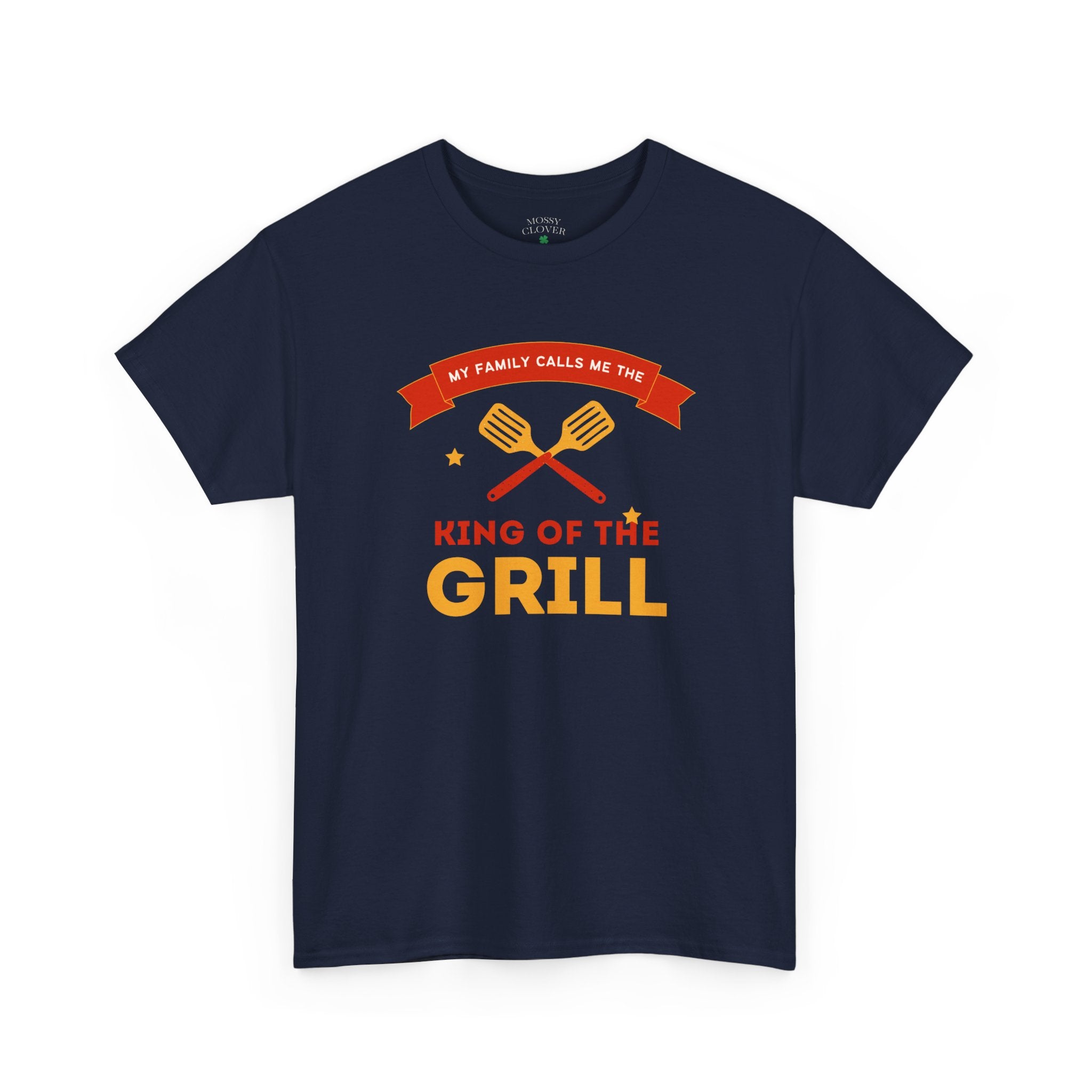 King of the Grill T-Shirt — My Family Calls Me The King of the Grill BBQ Tee