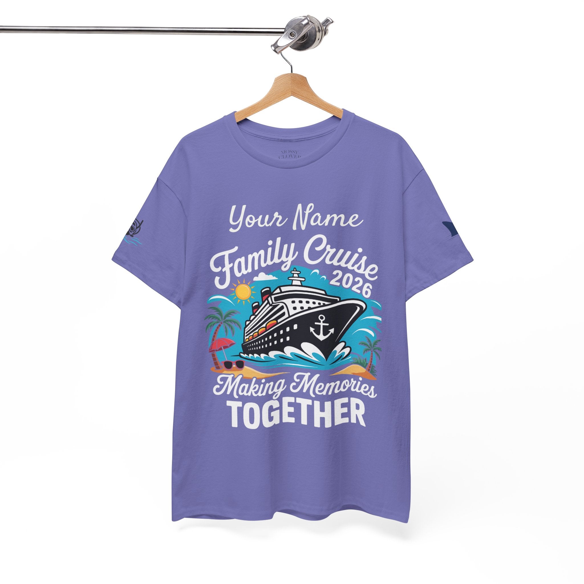 Family Cruise T‑Shirt — Customizable 'Making Memories Together' Cruise Vacation Tee