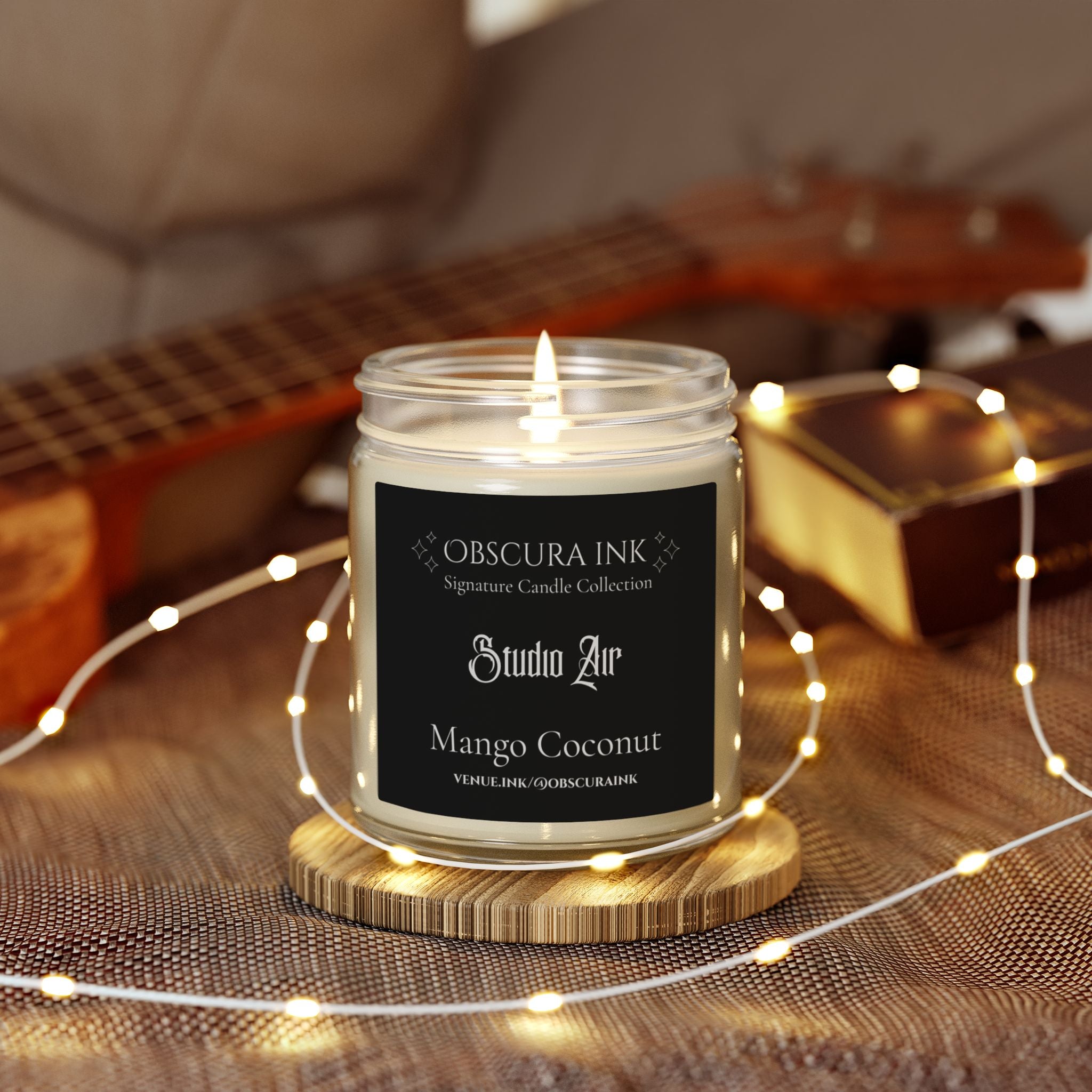 Obscura Ink Candle — Studio Air — Mango Coconut