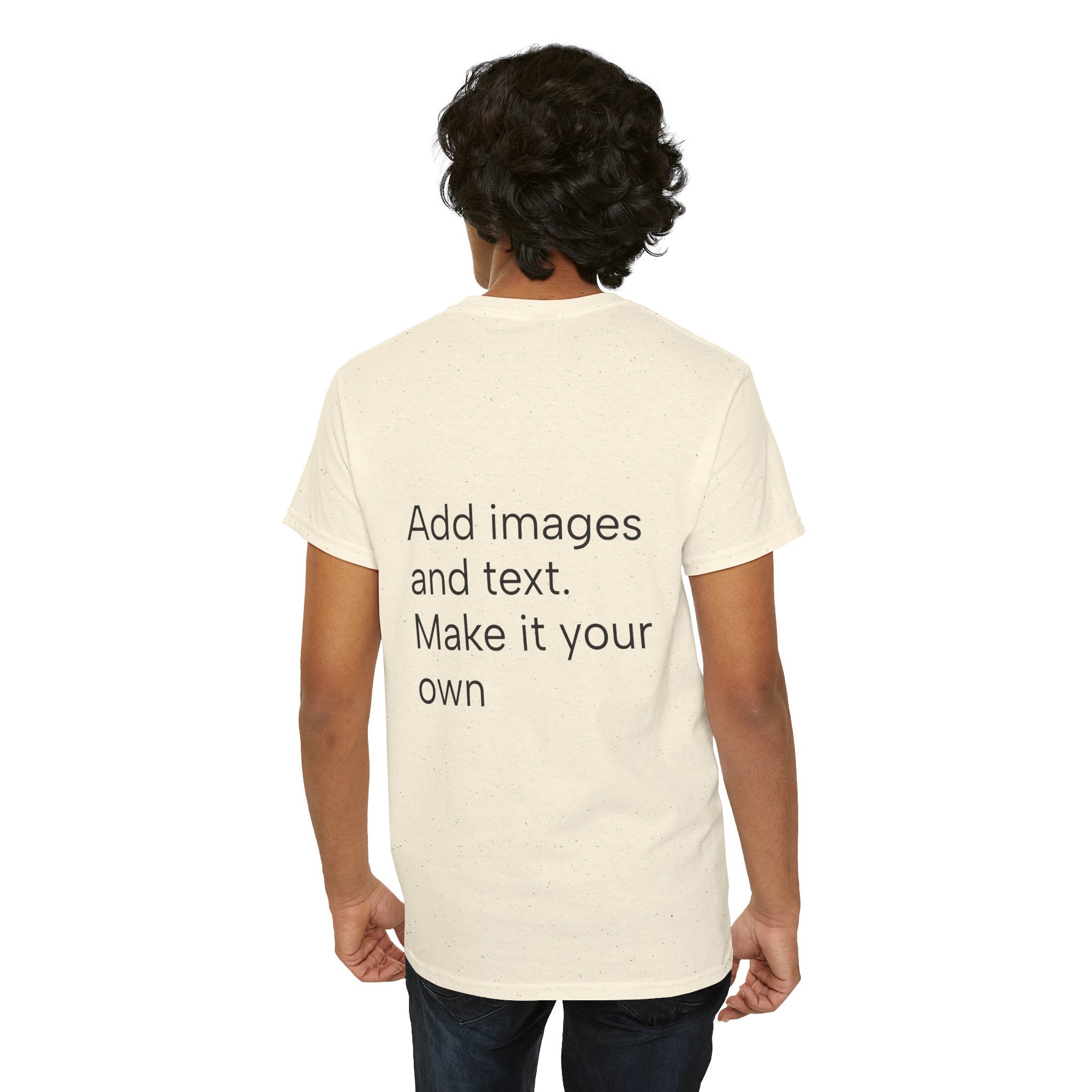 Customizable T‑Shirt – "Upload Your Designs and Watch Them Come to Life"
