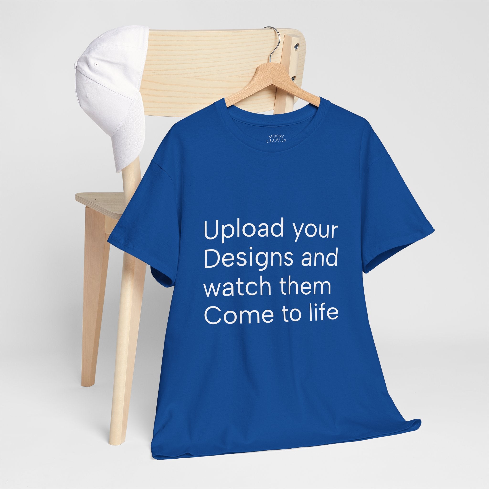 Customizable T‑Shirt – "Upload Your Designs and Watch Them Come to Life"