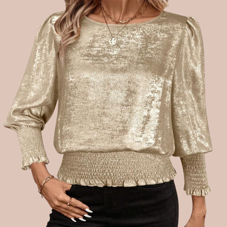 The Willow Gathered Blouse for Women