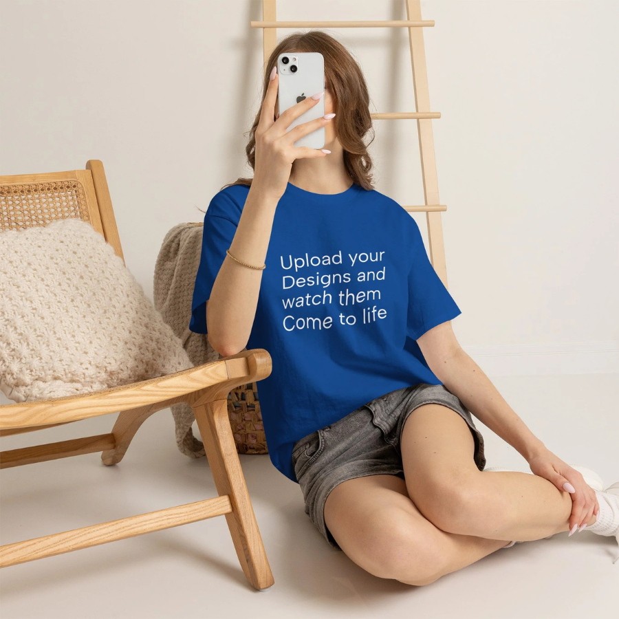Customizable T‑Shirt – "Upload Your Designs and Watch Them Come to Life"