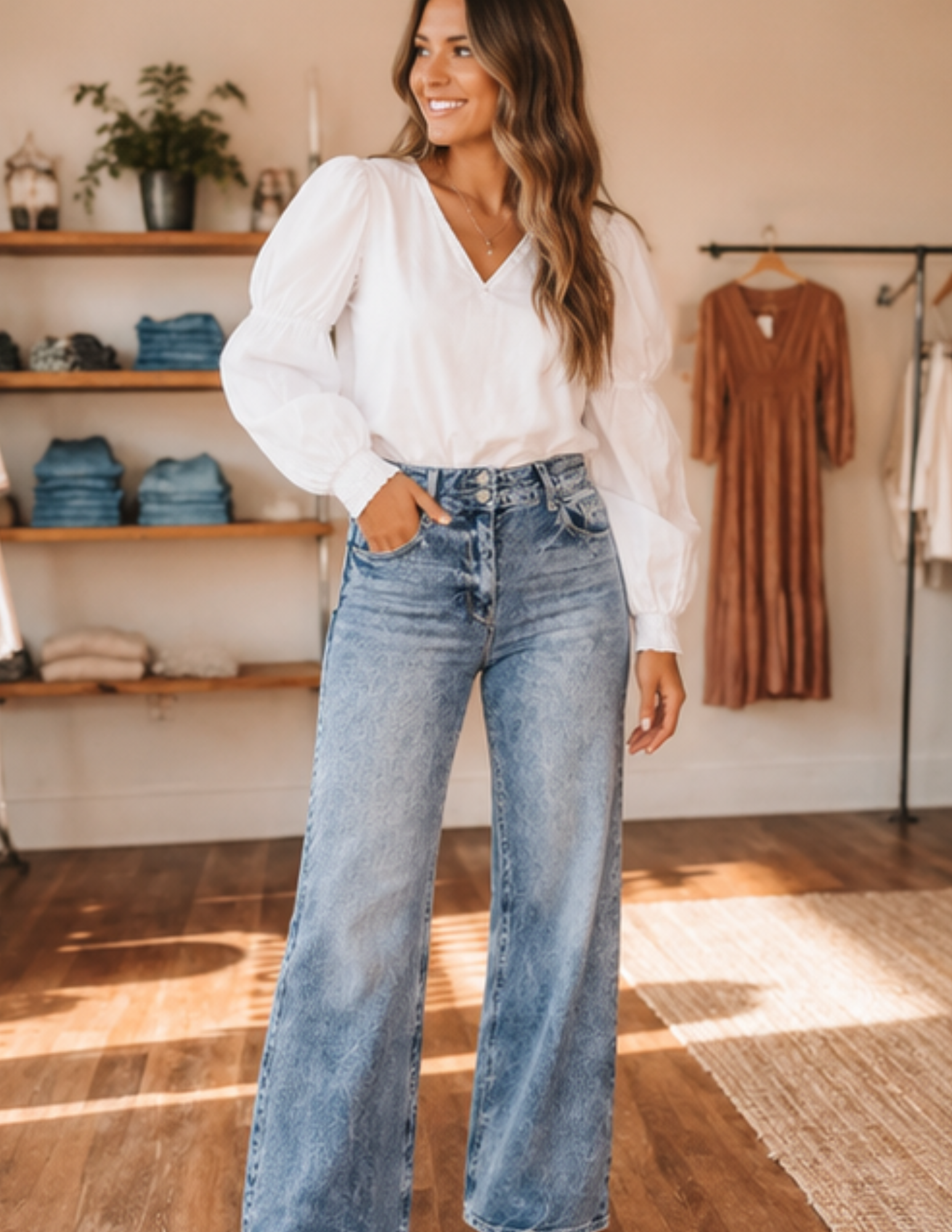 The Blue Ridge Flare Jeans - for Women