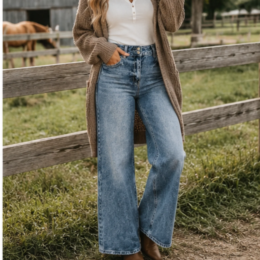 The Blue Ridge Flare Jeans - for Women