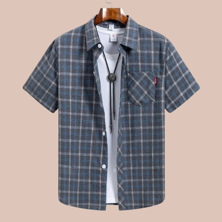 The Timber Wolf Plaid Button Down Shirt