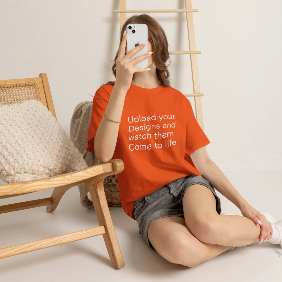 Customizable T‑Shirt – "Upload Your Designs and Watch Them Come to Life"