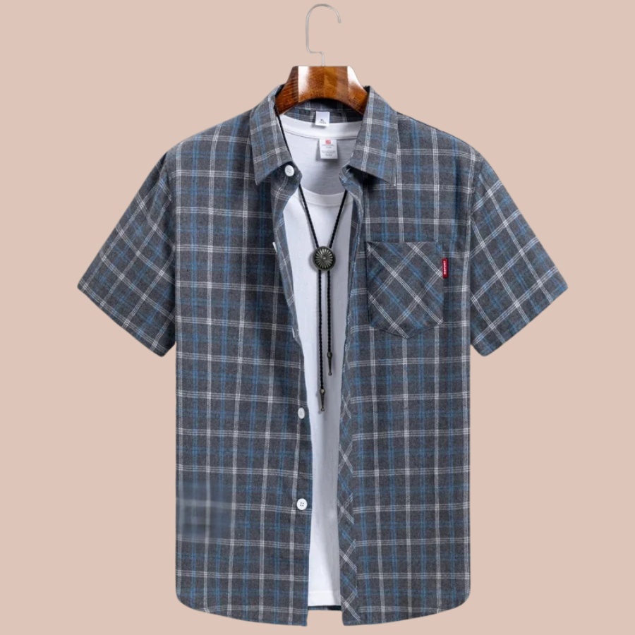 The Timber Wolf Plaid Button Down Shirt