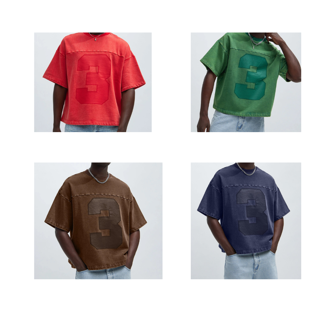 . The Wolverine cropped soft cotton tee for Men