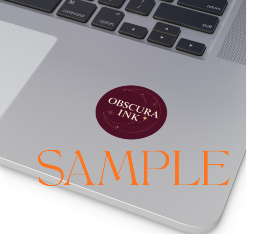 Round Vinyl Sticker — Custom