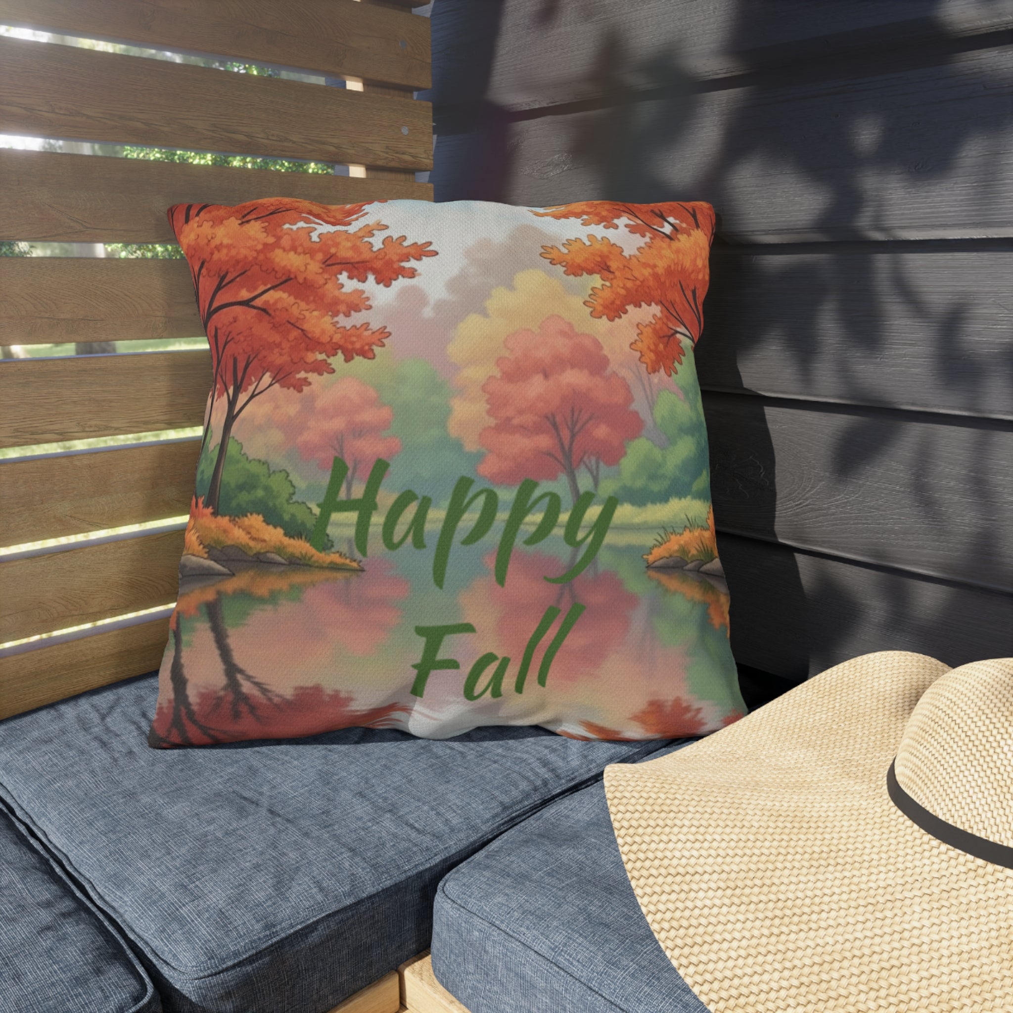 Tell Your Story Outdoor Pillow —  Decorative Cushion