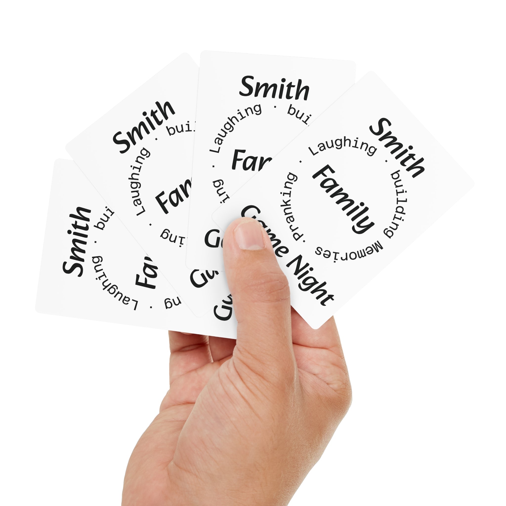 Personalized - Poker Cards