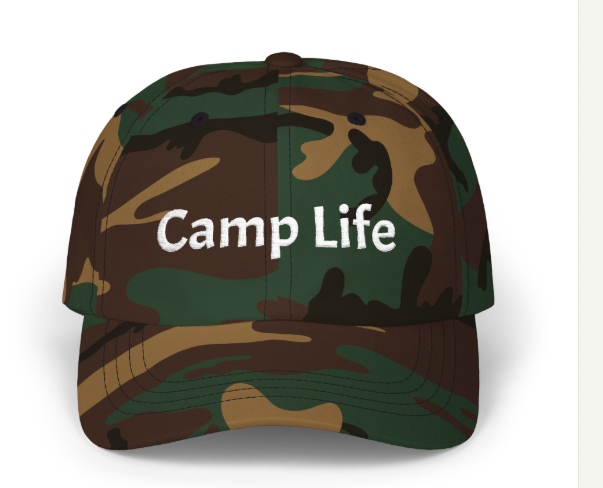 'Print it your way' Embroidered Hat