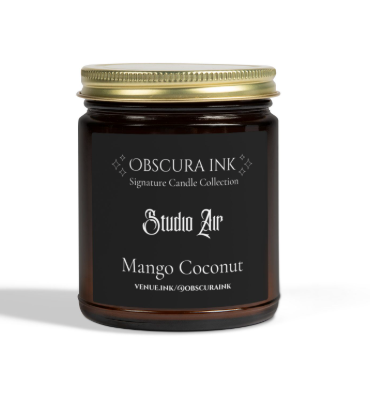 Obscura Ink Candle — Studio Air — Mango Coconut