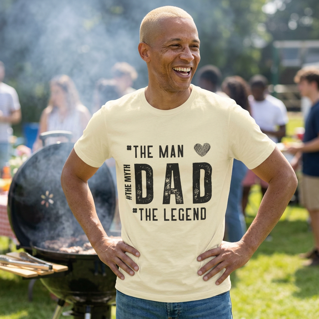 Dad - The Man, The Myth, The Legend T-Shirt