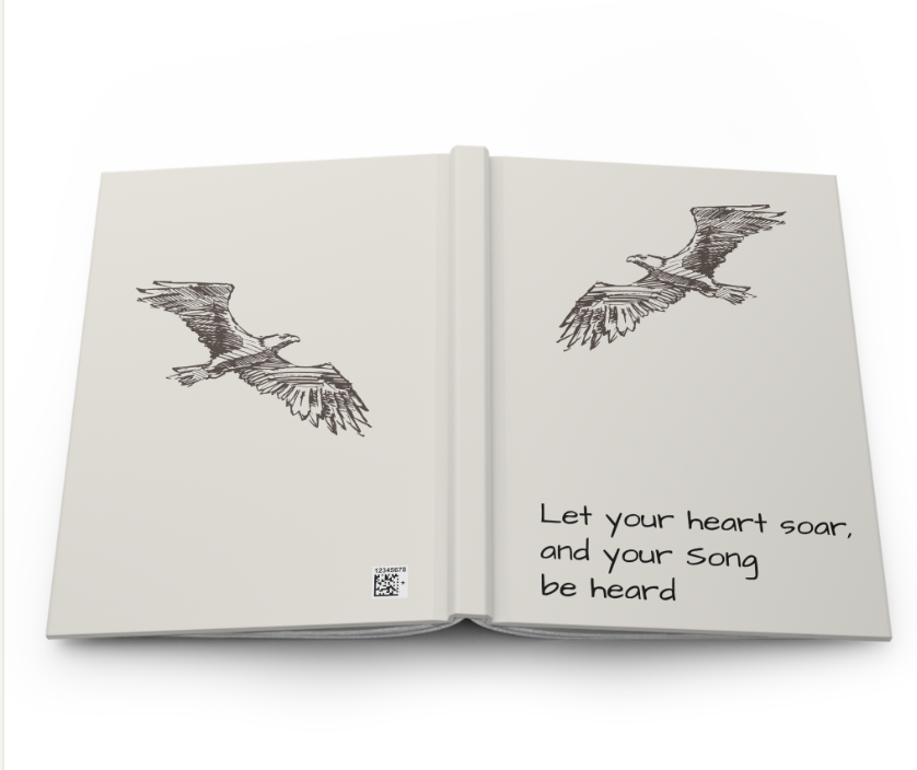Liberty Freedom America Hardcover Journal
