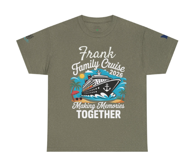 Family Cruise T‑Shirt — Customizable 'Making Memories Together' Cruise Vacation Tee